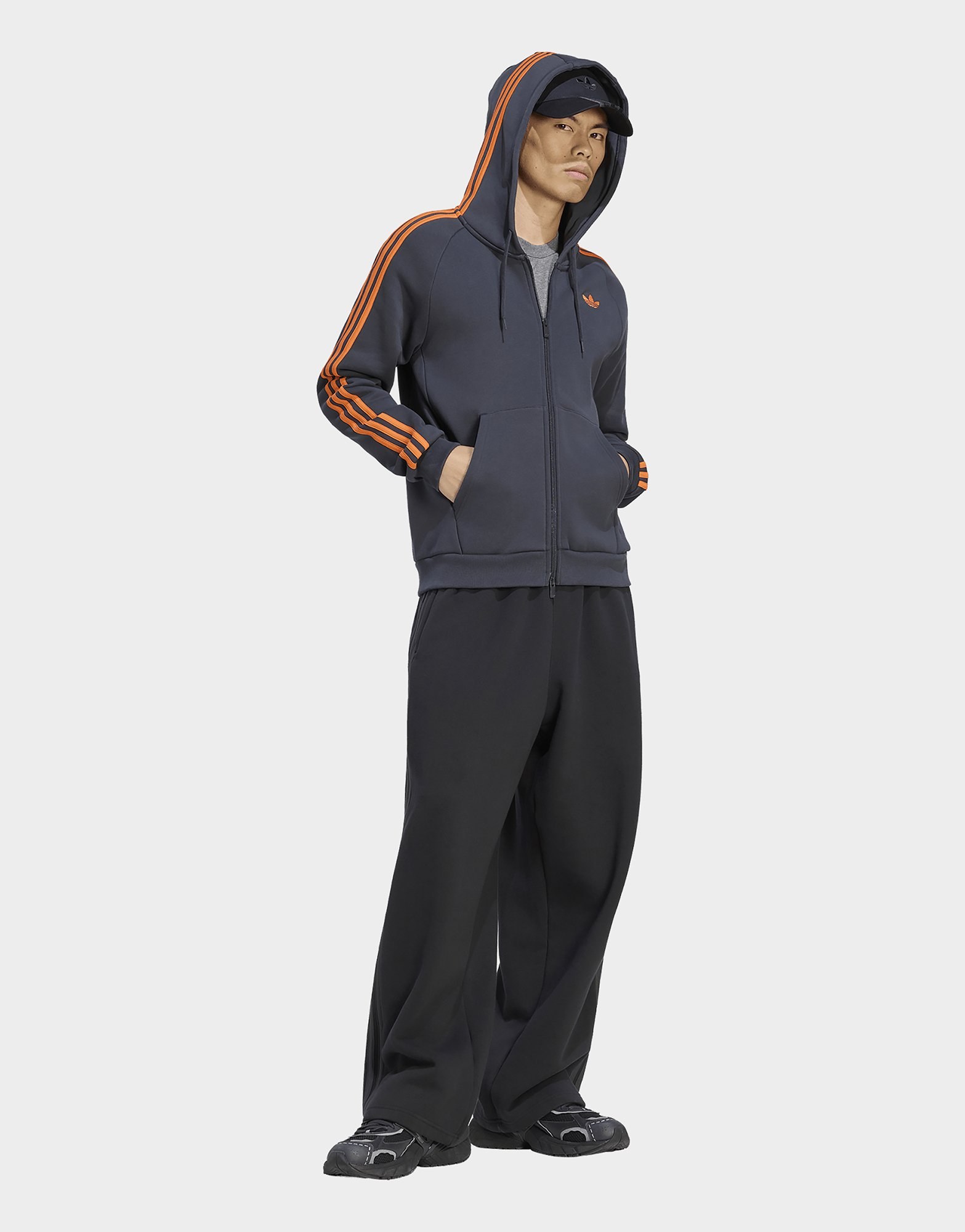 adidas Adicolor Over The Hood Stripes Kapuzenjacke