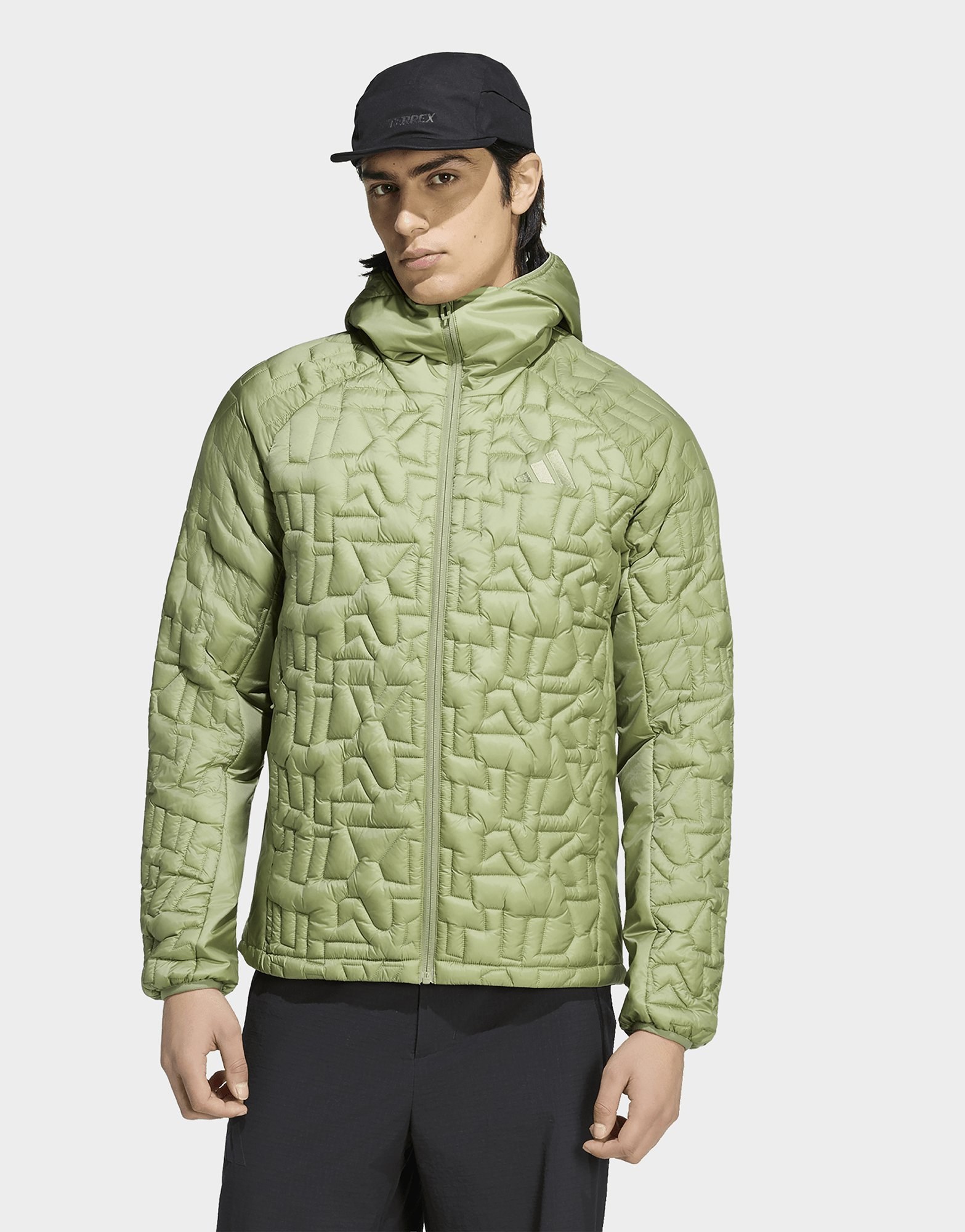 adidas Terrex Xperior PRIMALOFT Jacke, Kapuze, isoliert, lose Füllung