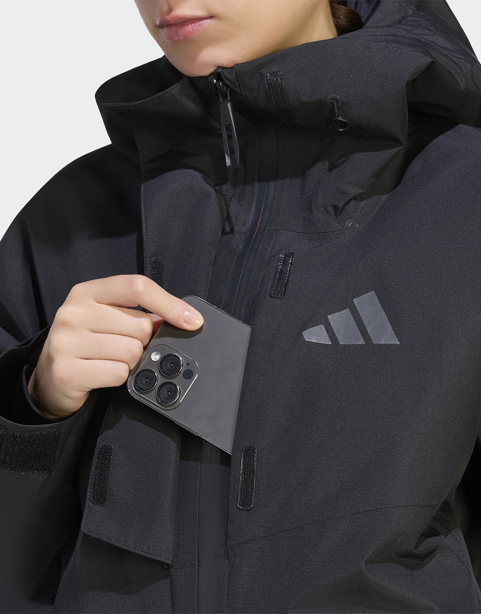adidas Terrex Xploric Jacke, 2-lagig, Climaproof, Isoliert