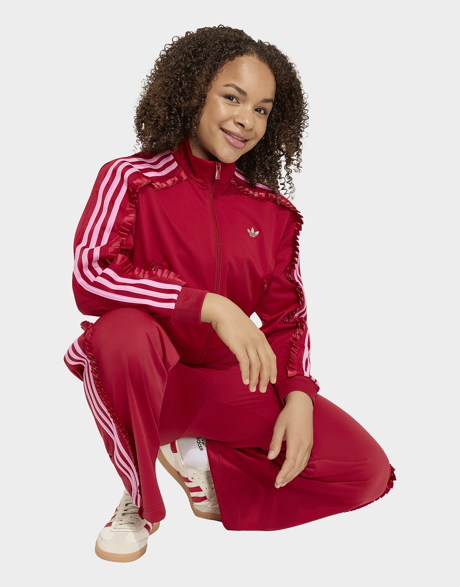 adidas Firebird Track Top, Locker Geschnitten, Kurz