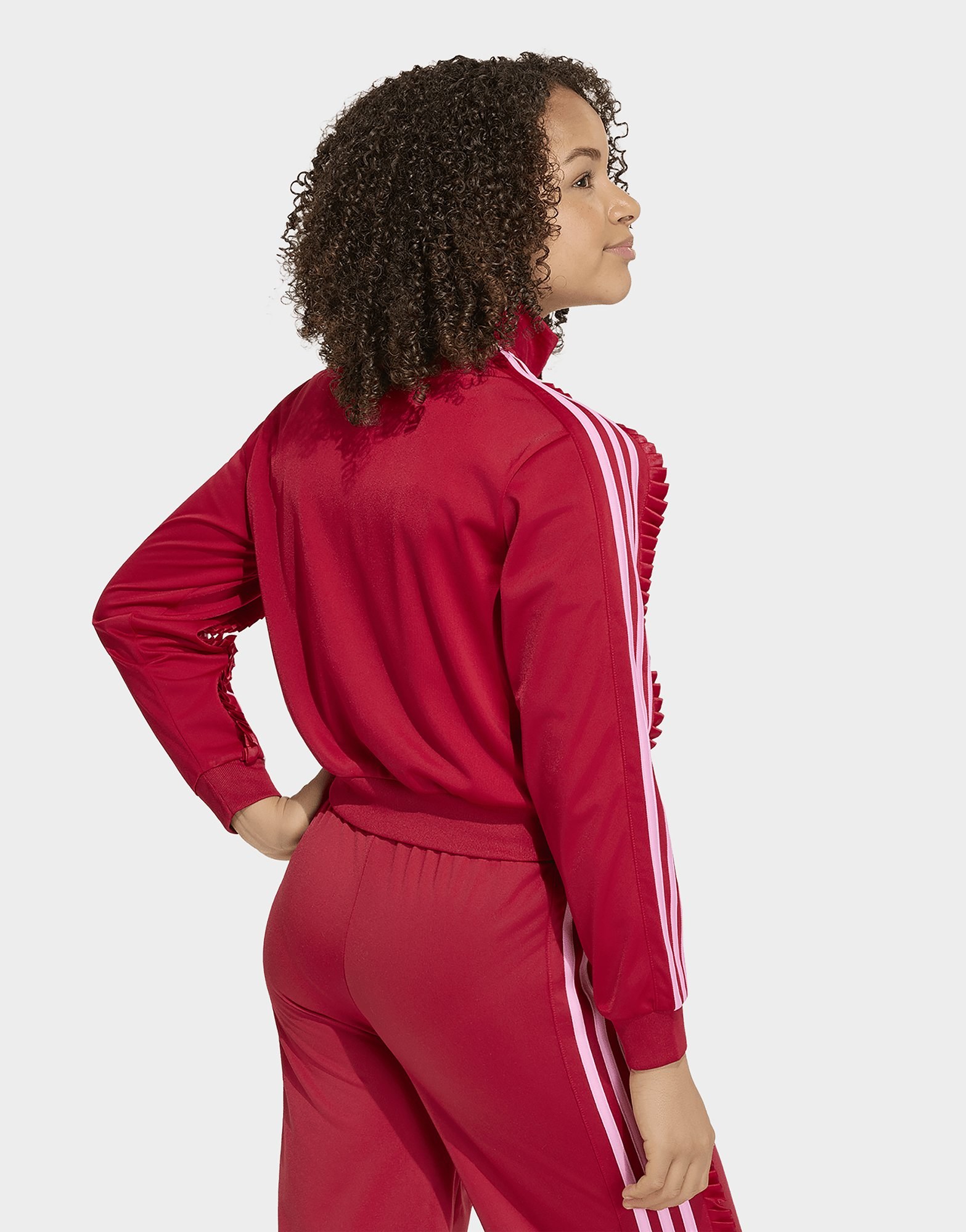 adidas Firebird Track Top, Locker Geschnitten, Kurz