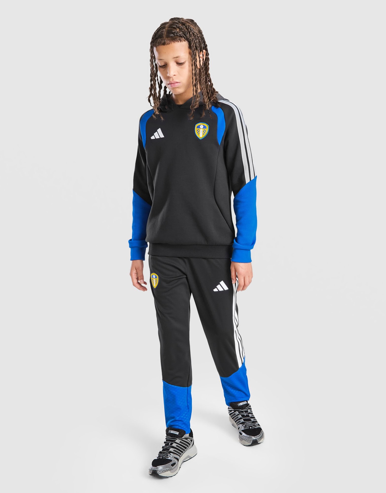 adidas Leeds United FC Tiro 26 Training Hoodie Junior