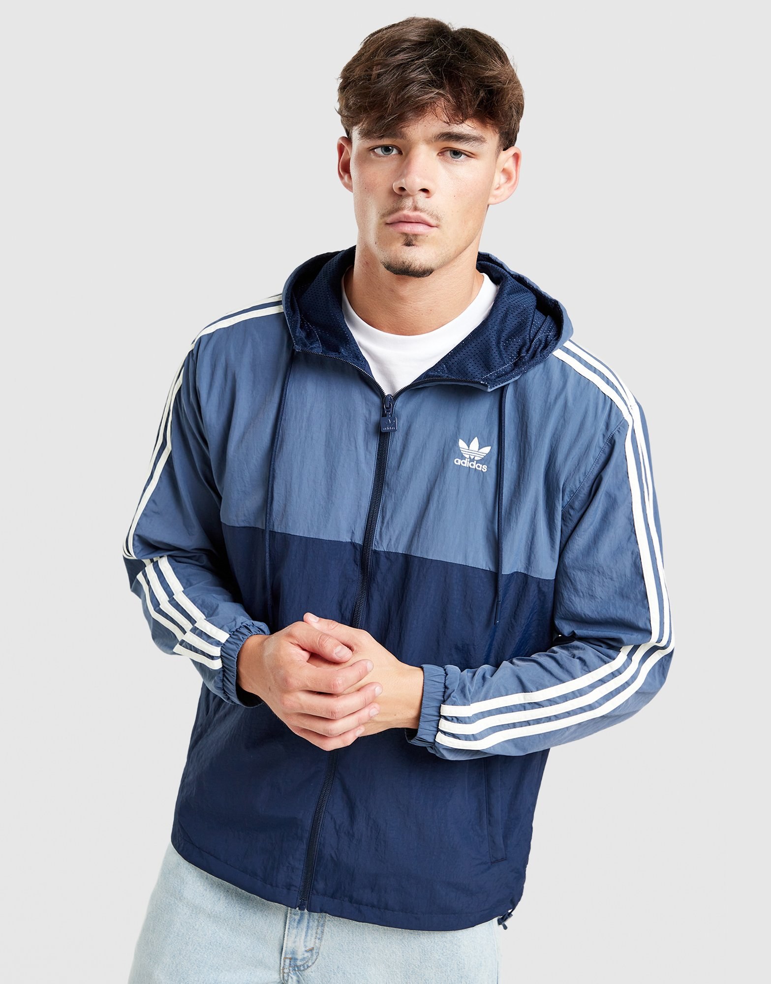 adidas Originals Colour Block 3-Streifen Windrunner Jacke