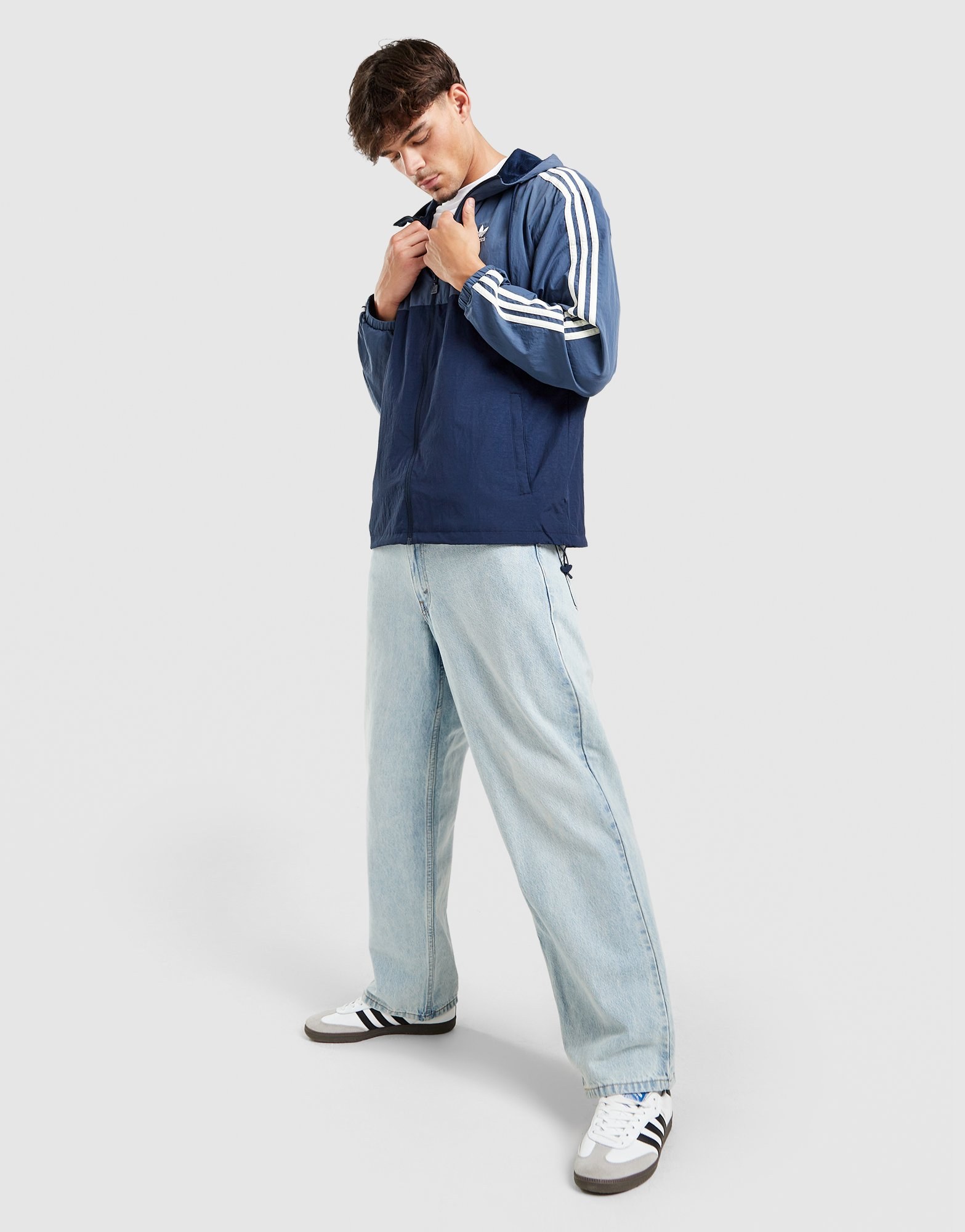 adidas Originals Colour Block 3-Streifen Windrunner Jacke