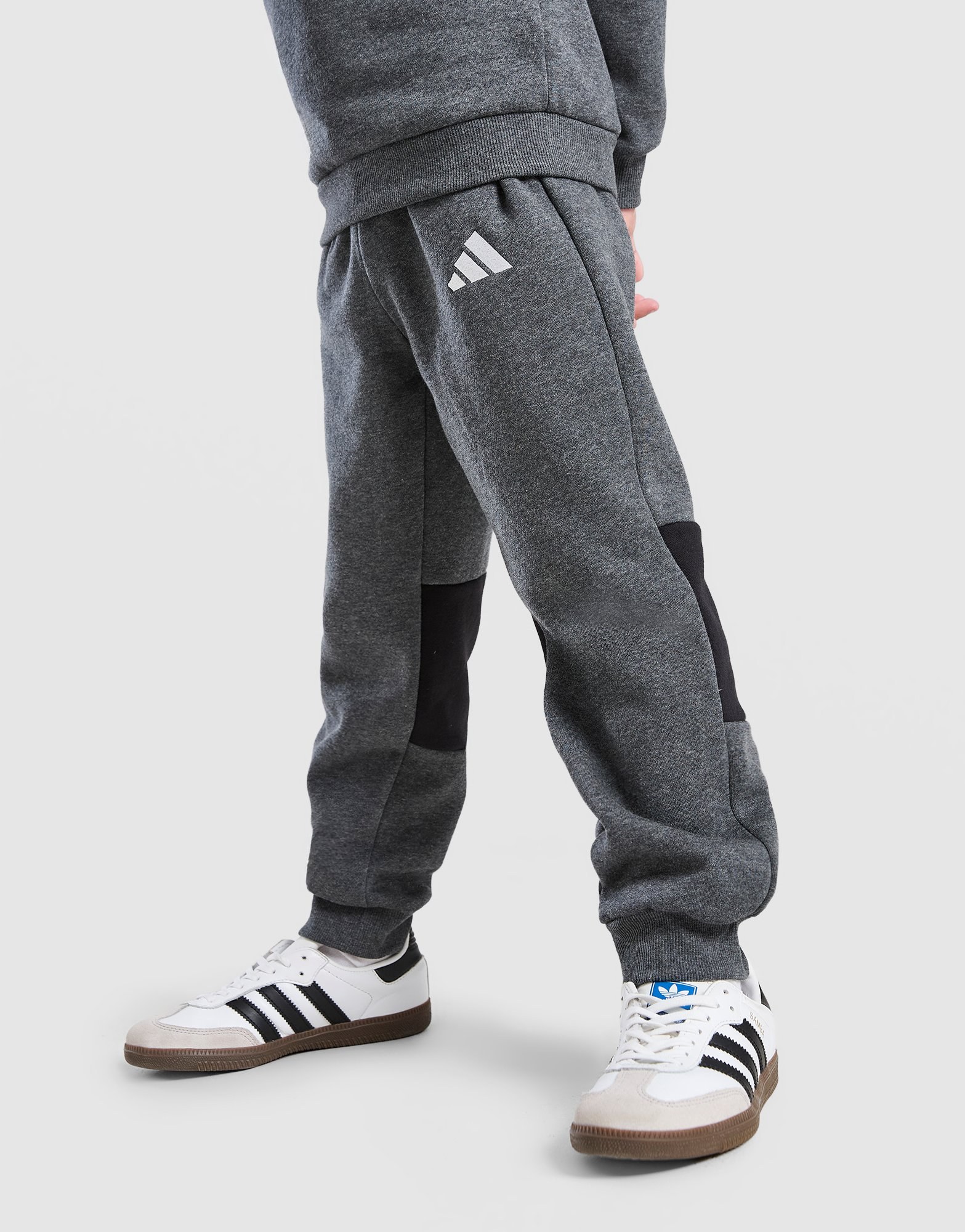 adidas Linear Colour Block Crew Trainingsanzug Kleinkinder