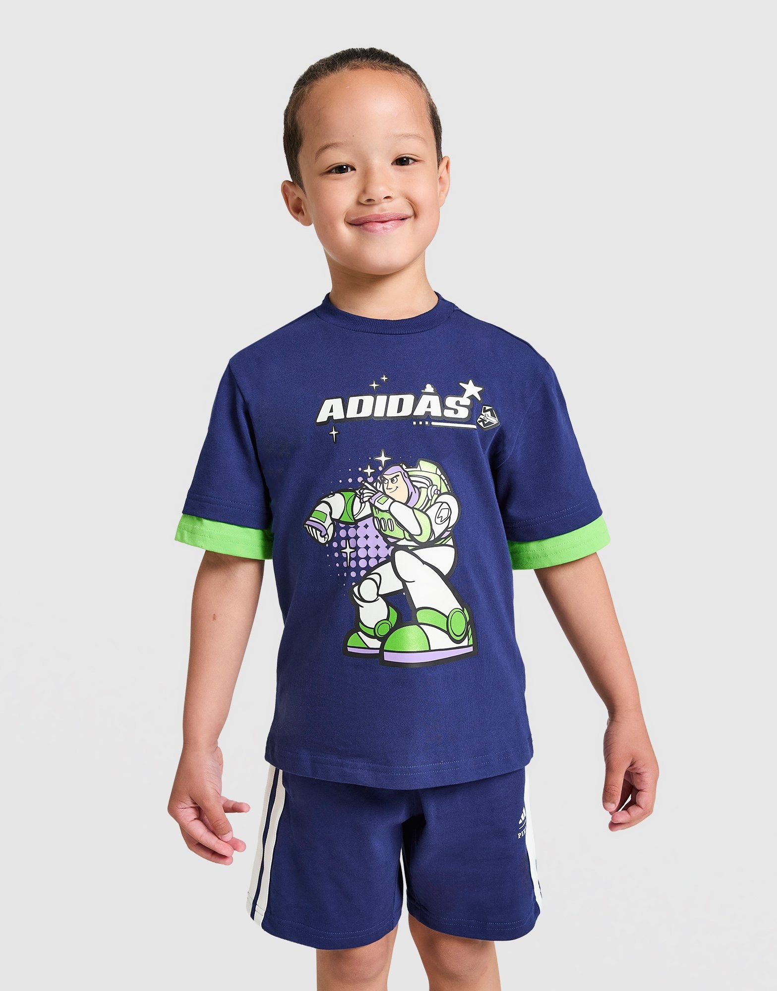 adidas x Pixar Toy Story T-Shirt & Shorts Set Kleinkinder