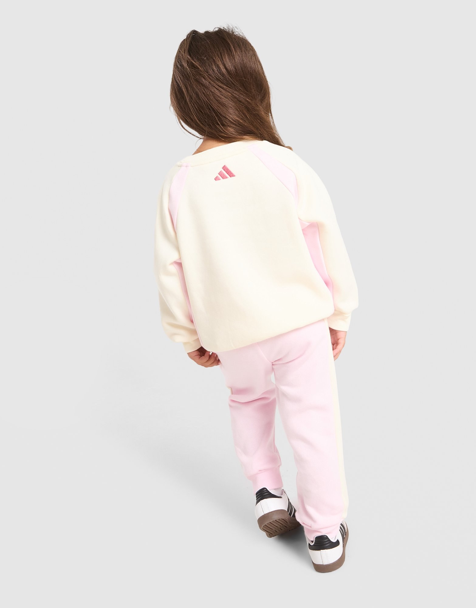 adidas Linear Colour Block Crew Trainingsanzug Babys