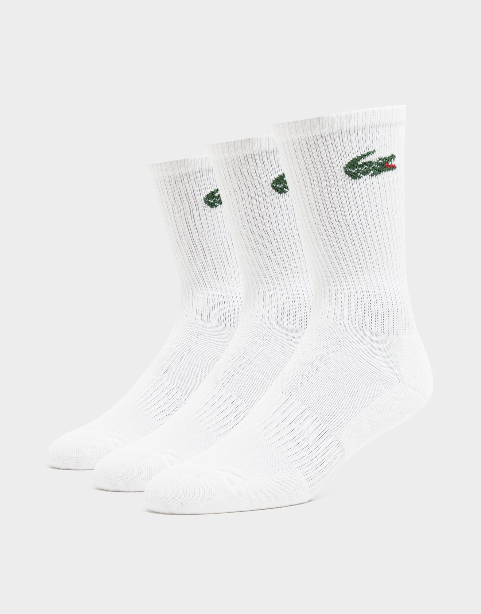 Lacoste Crocodile 3er-Pack Crew Socken
