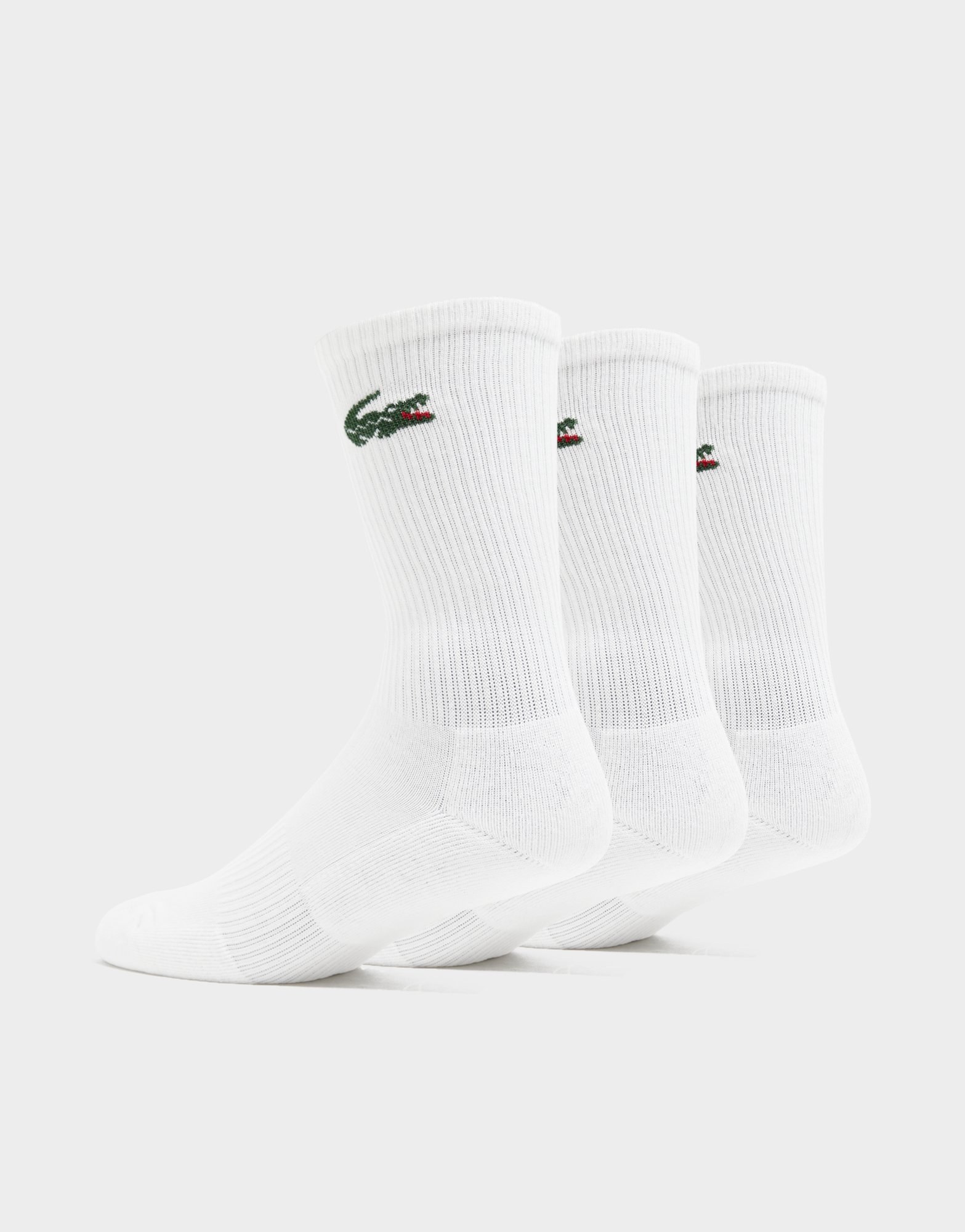 Lacoste Crocodile 3er-Pack Crew Socken