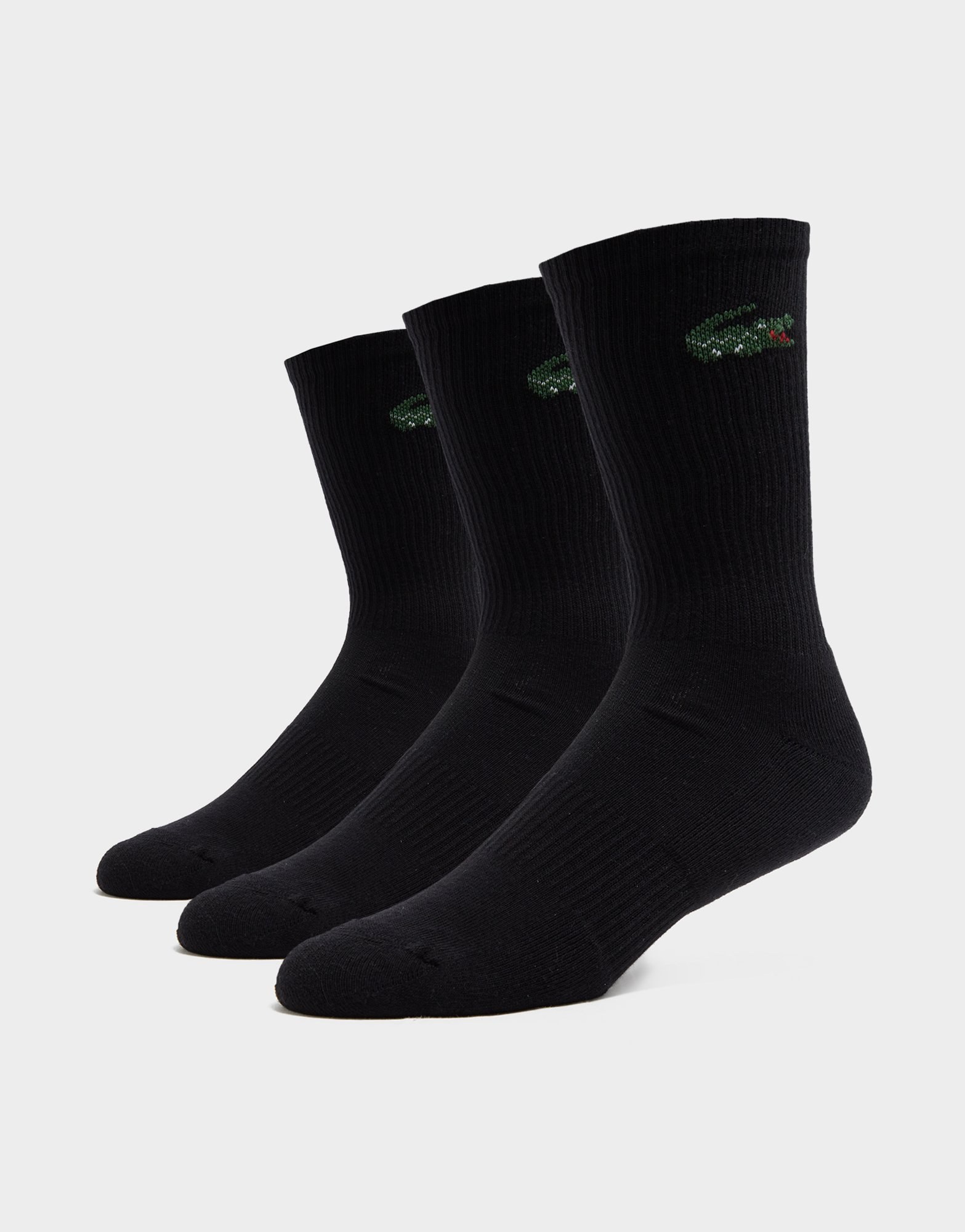 Lacoste Crocodile 3er-Pack Crew Socken