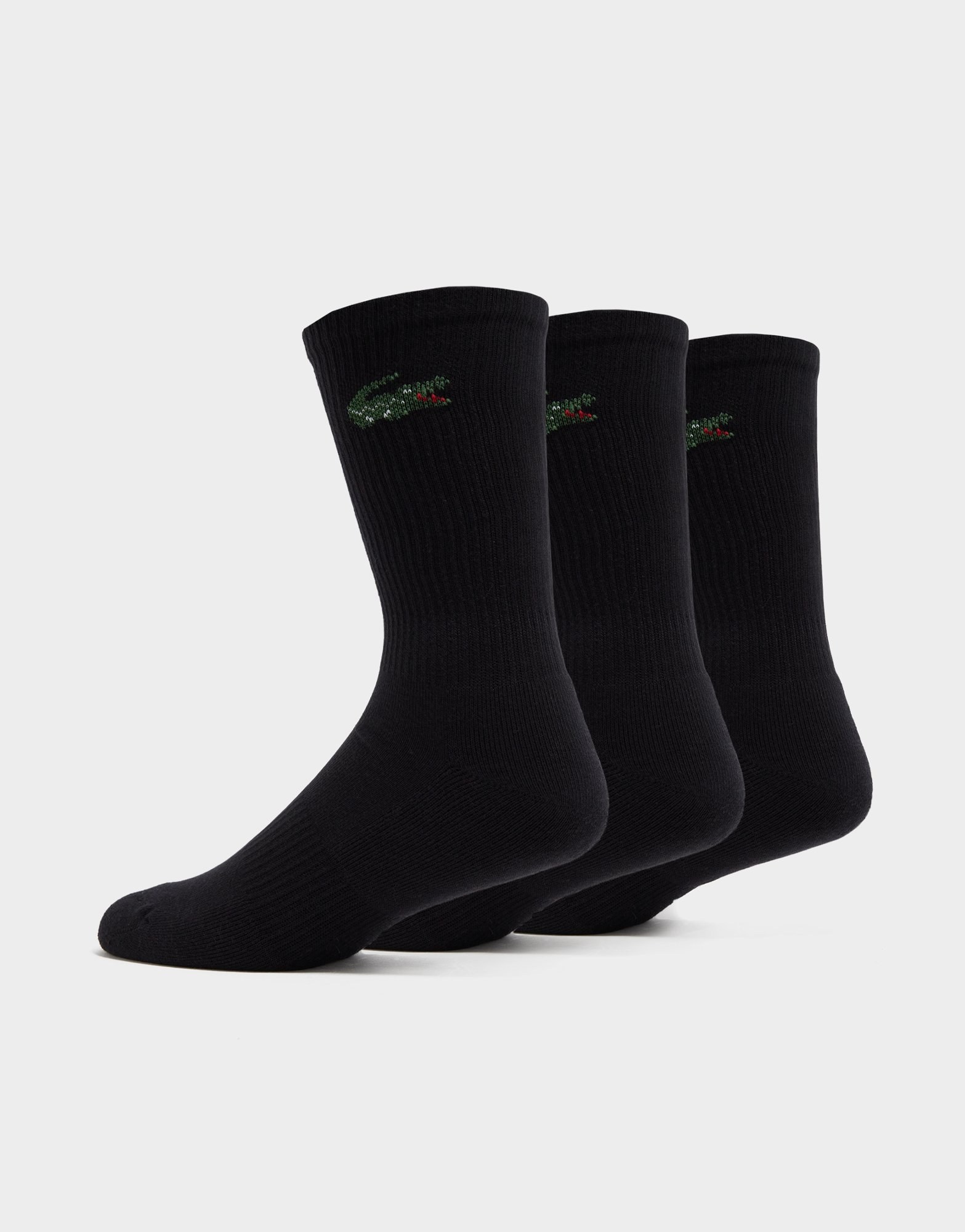 Lacoste Crocodile 3er-Pack Crew Socken