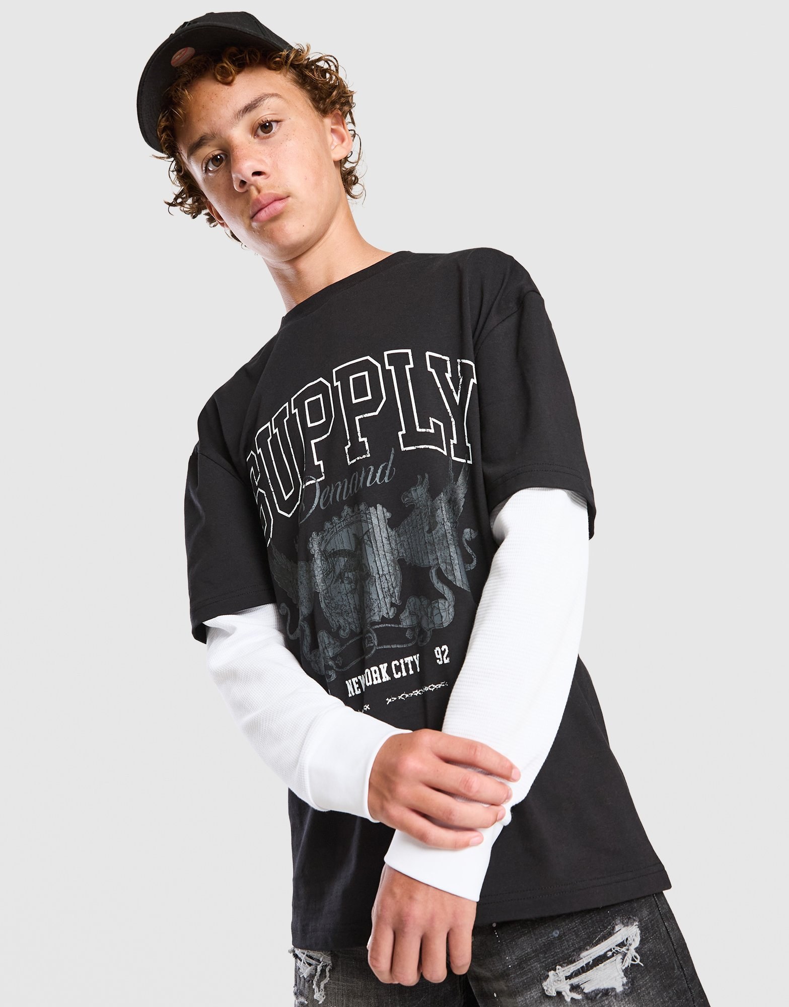 Supply & Demand Falcon Longsleeve T-Shirt Kinder