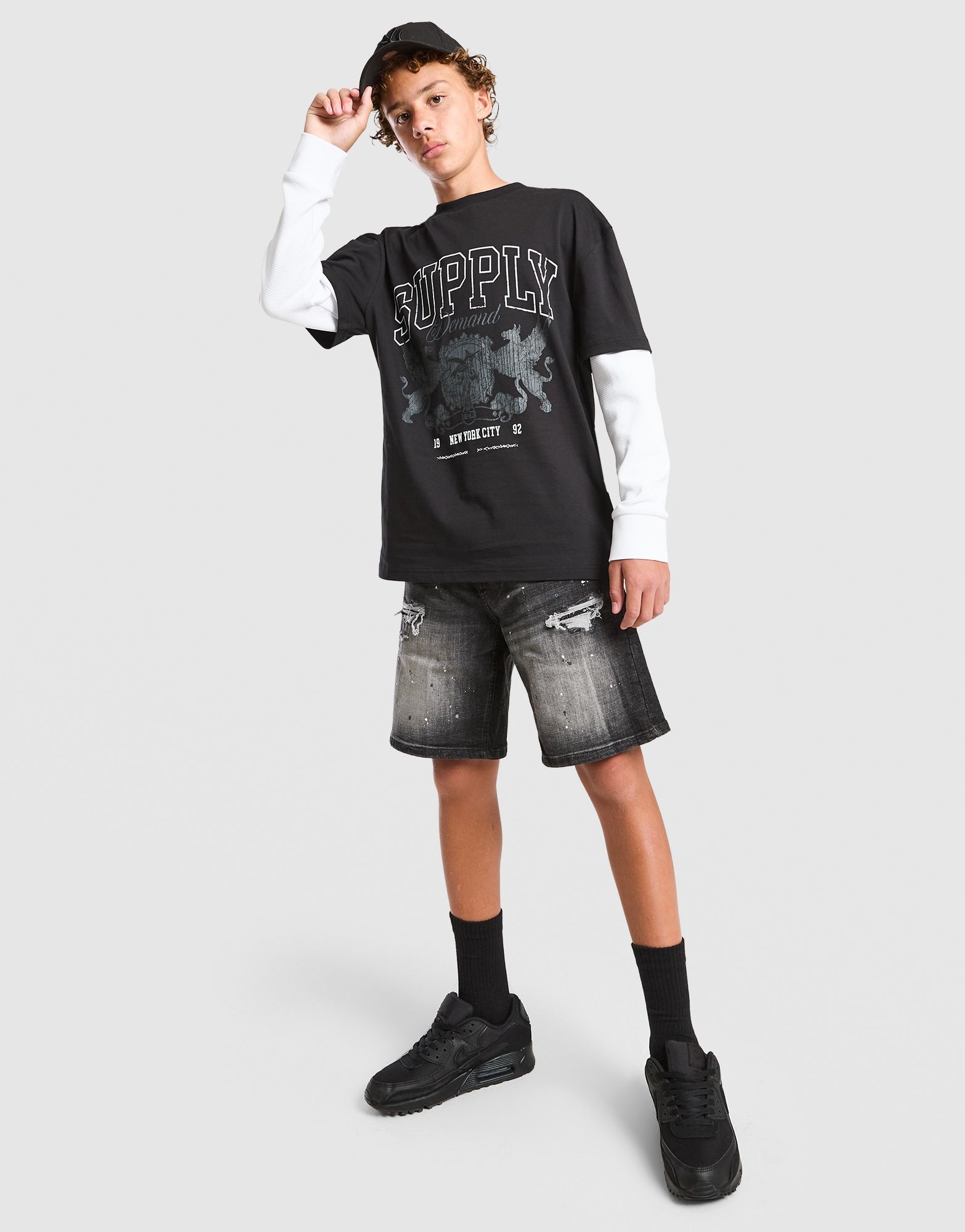 Supply & Demand Falcon Longsleeve T-Shirt Kinder