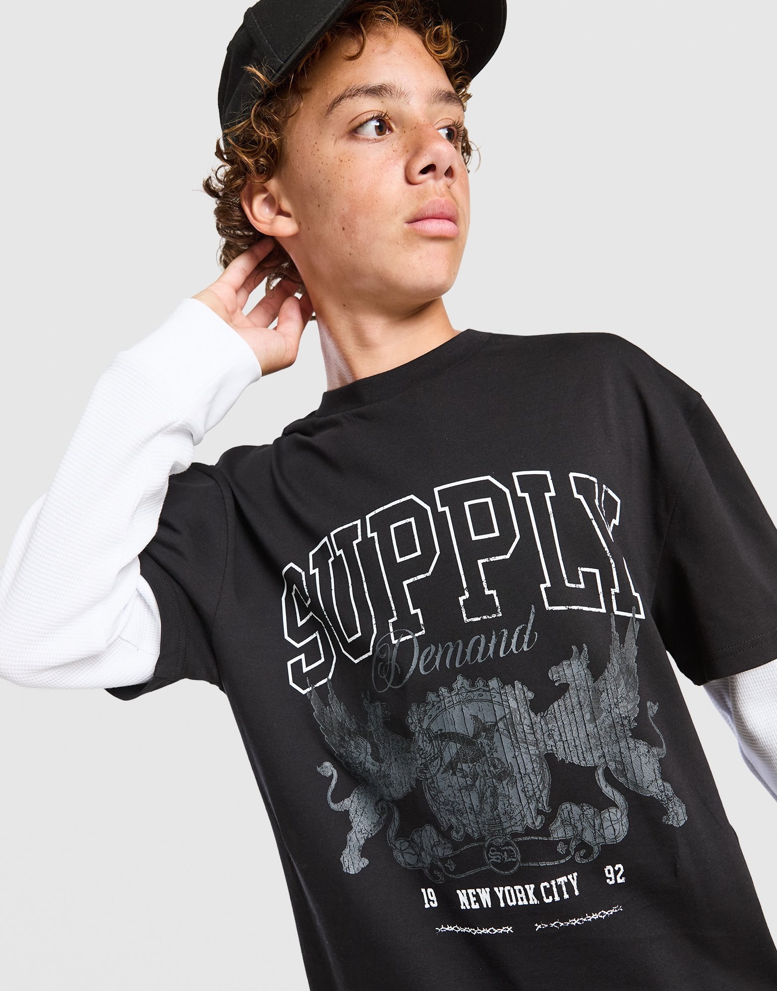 Supply & Demand Falcon Longsleeve T-Shirt Kinder