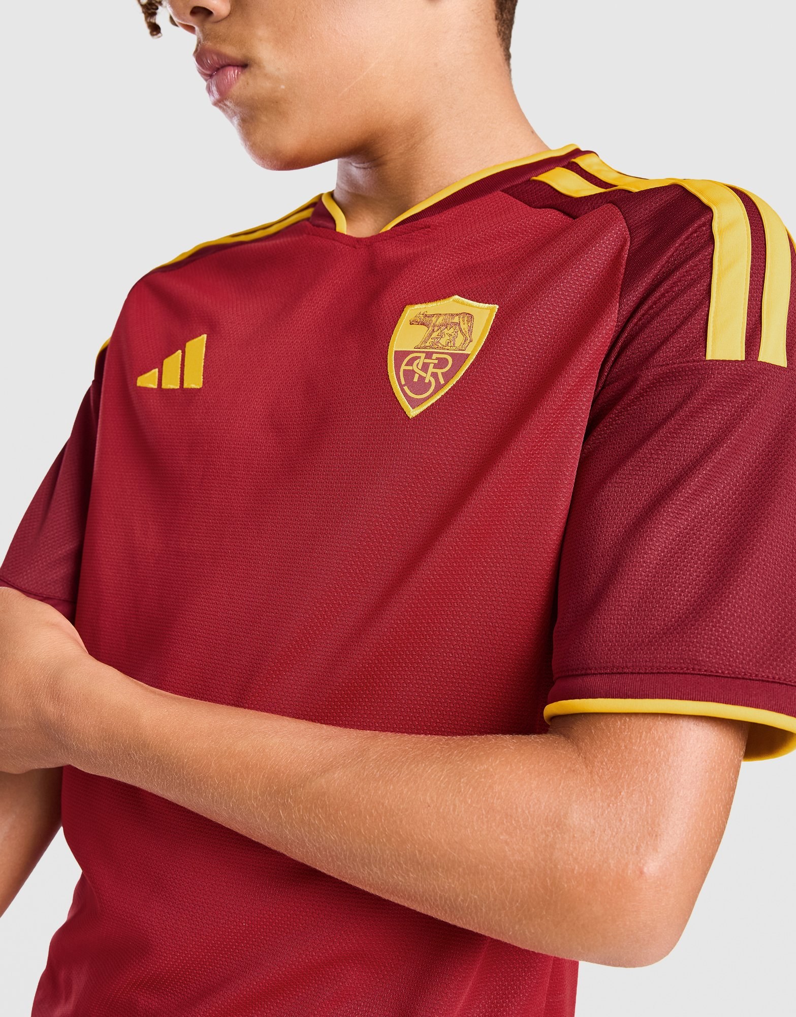 adidas As Rom 26/27 Kids Heimtrikot
