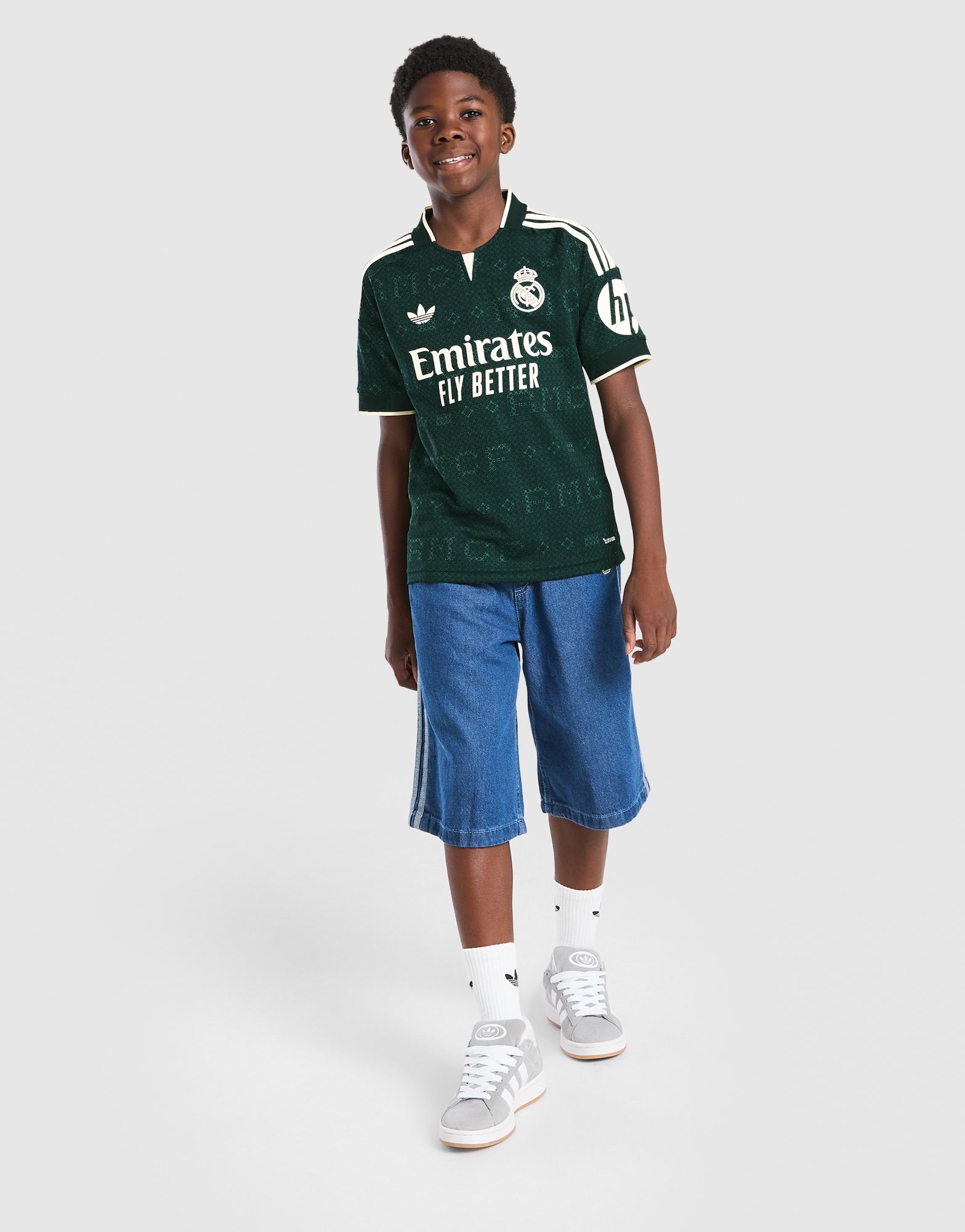 adidas Originals Real Madrid 2026/27 Away Shirt Junior