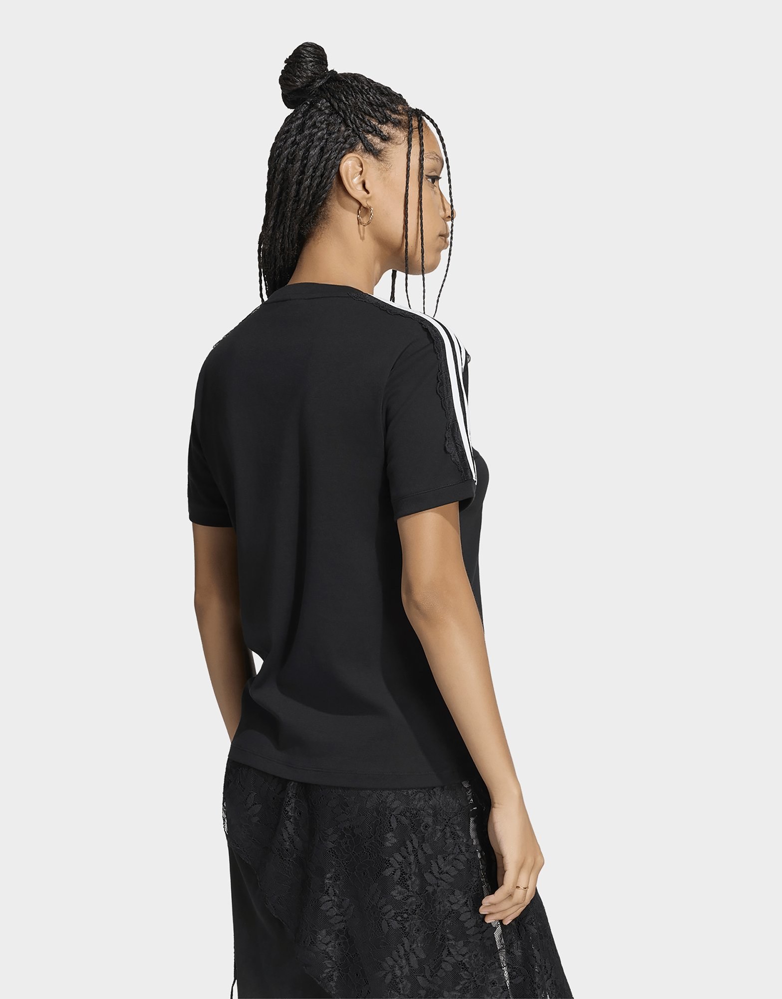 adidas 3-streifen T-shirt, Spitze