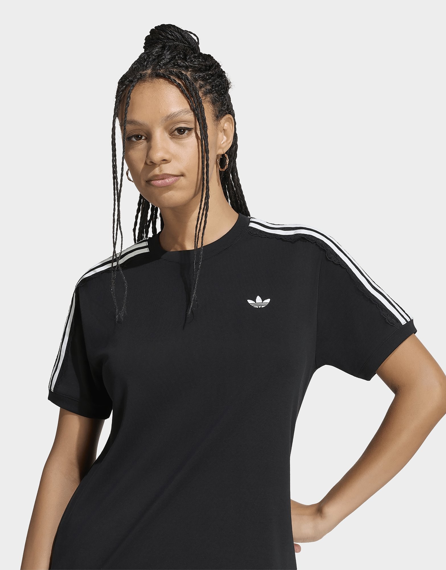 adidas 3-streifen T-shirt, Spitze