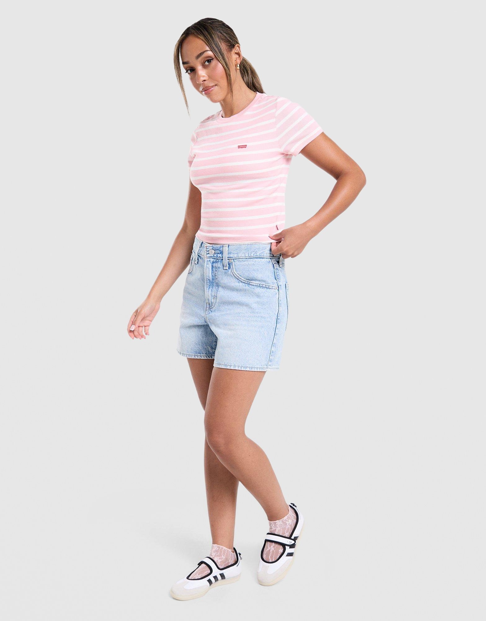 LEVI'S Striped Ribbed T-Shirt
