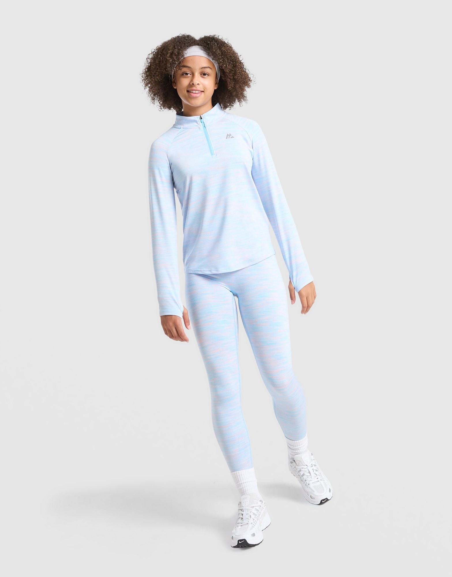 MONTIREX Girls' Trail 1/2 Zip Top Kinder