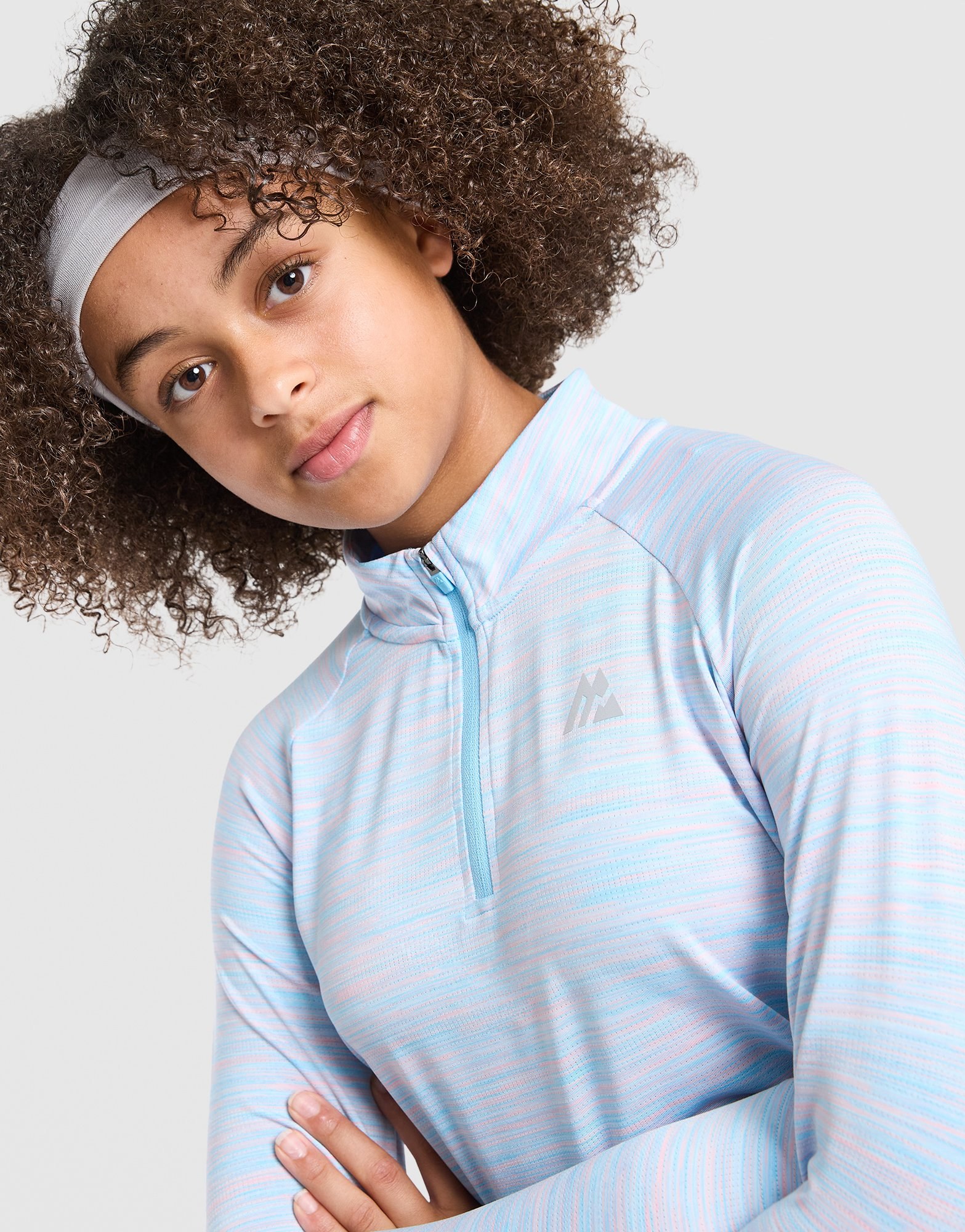 MONTIREX Girls' Trail 1/2 Zip Top Kinder