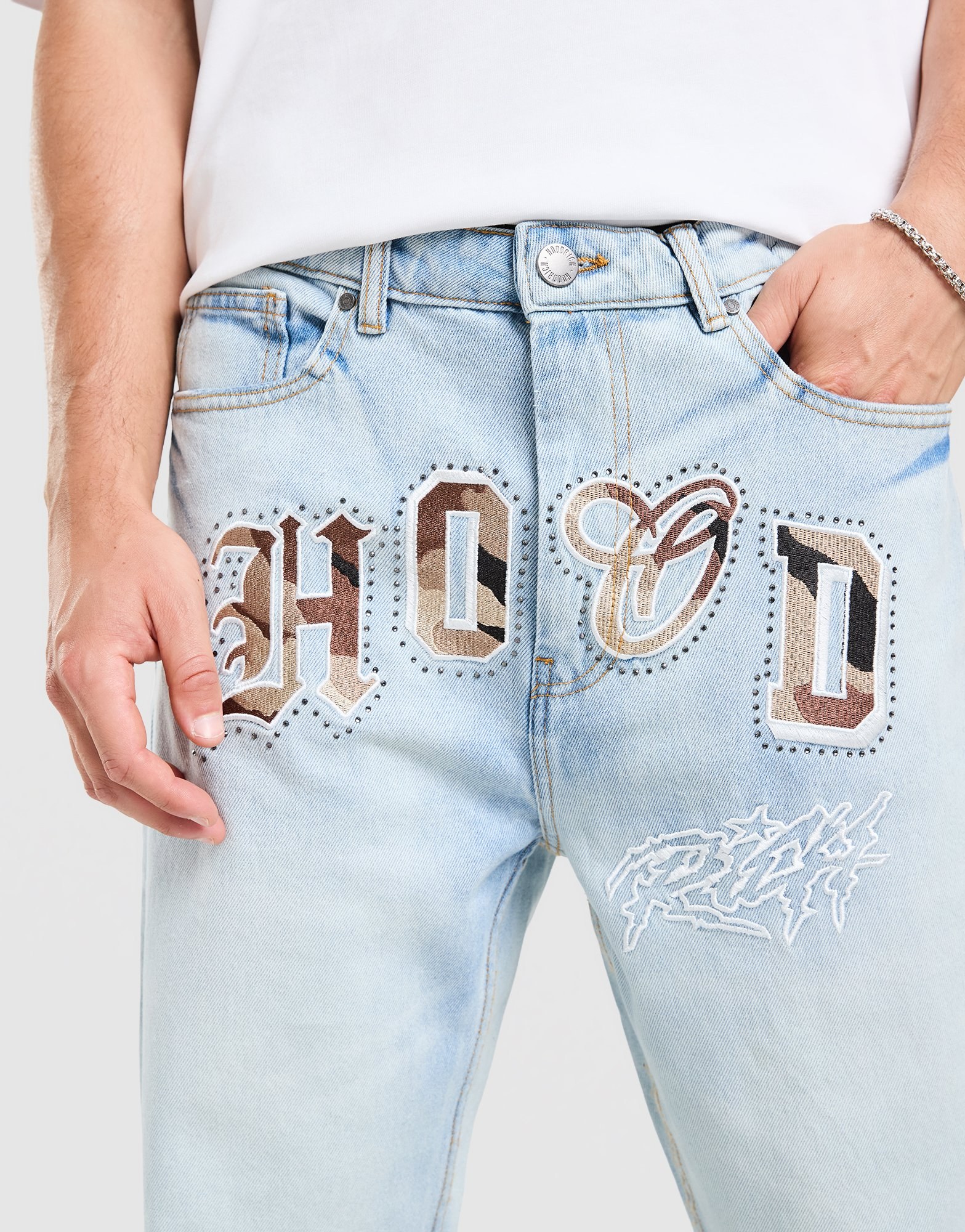 Hoodrich Camo Iron Denim Jeans
