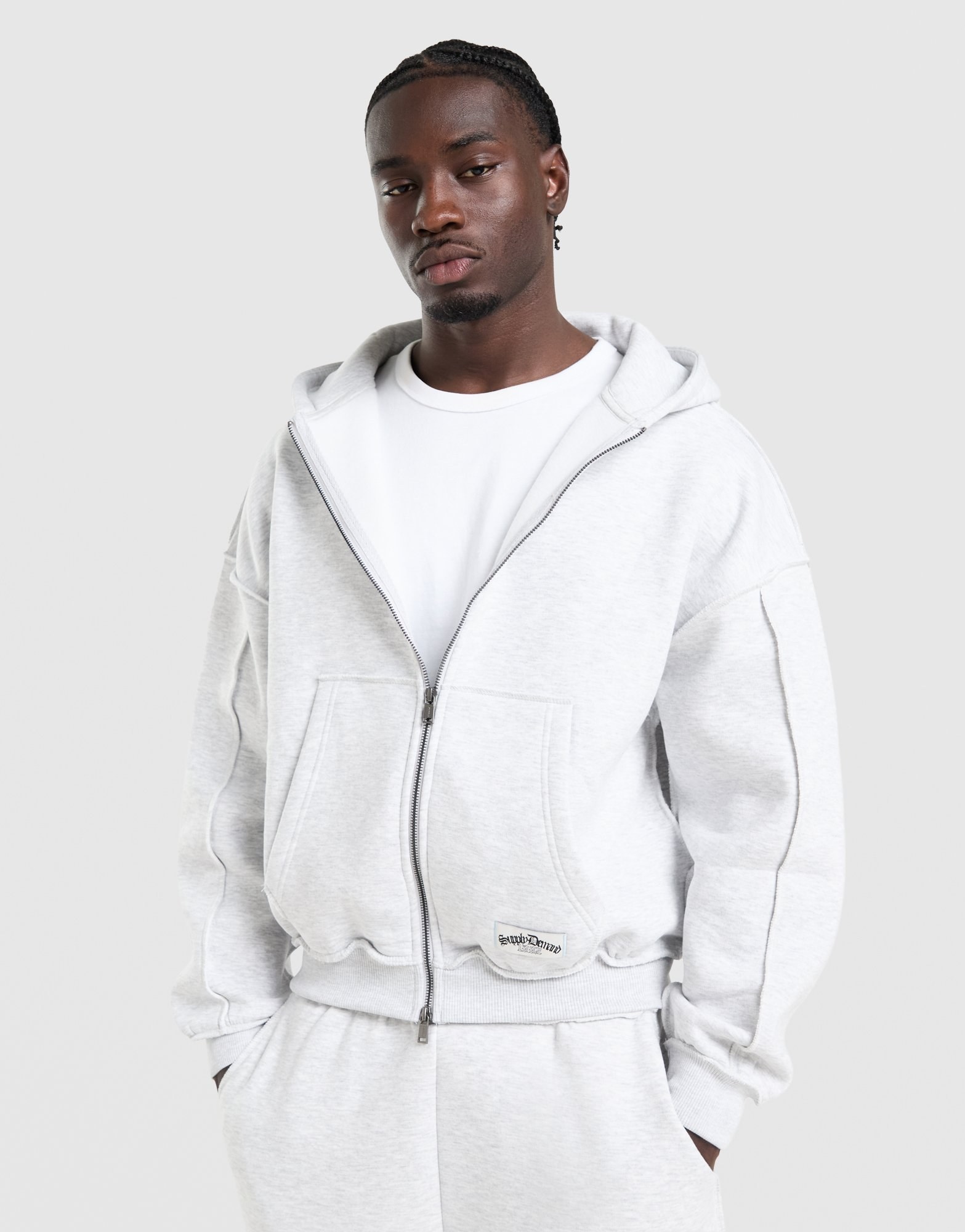 Supply & Demand Jetset Zip-Through Hoodie