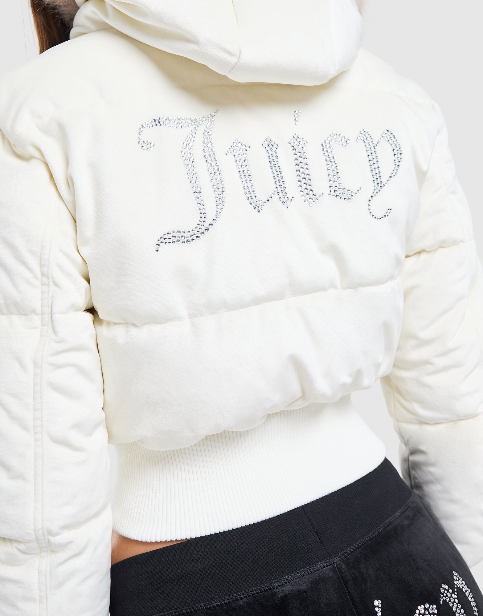 JUICY COUTURE Diamante Velour Jacke