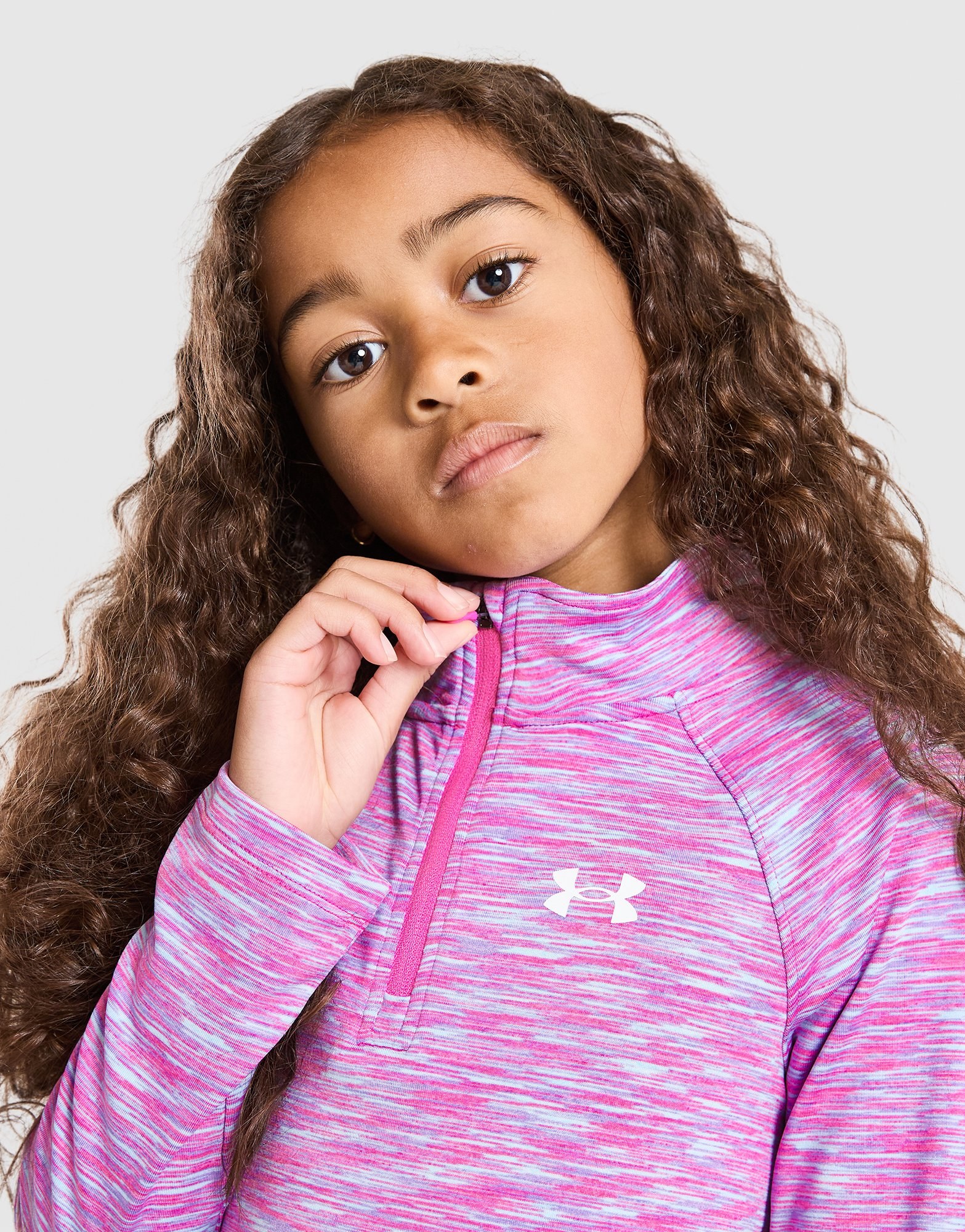 Under Armour Girls' Twist 1/4-Zip Set Kleinkinder