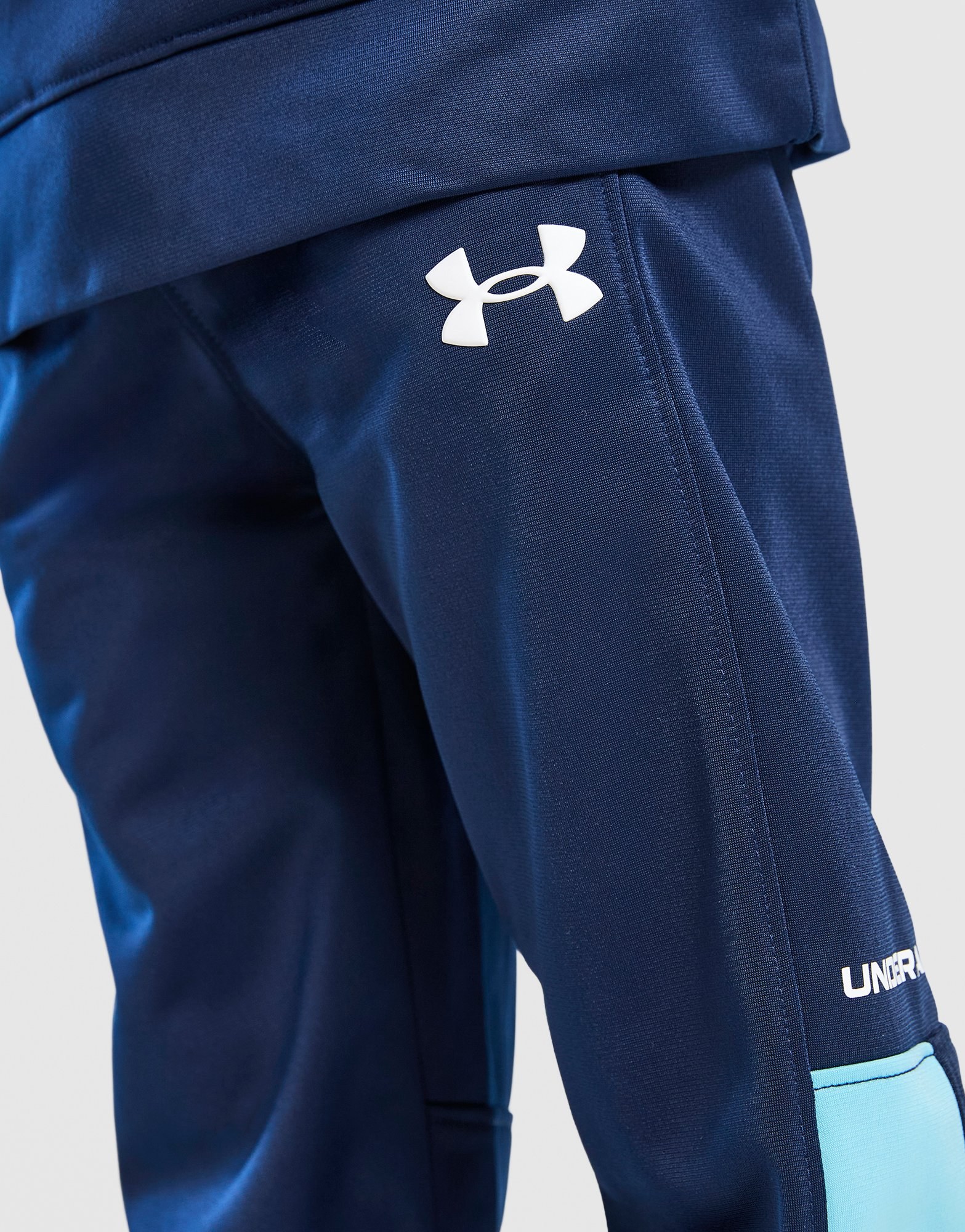 Under Armour Poly Colour Block 1/4-Zip Trainingsanzug Kleinkinder