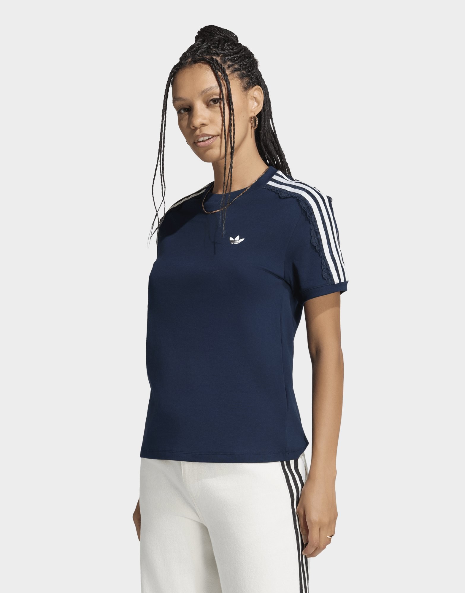 adidas 3-streifen T-shirt, Spitze