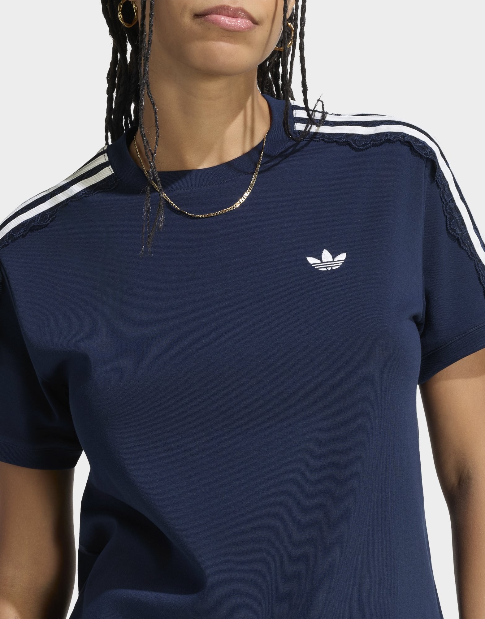 adidas 3-streifen T-shirt, Spitze
