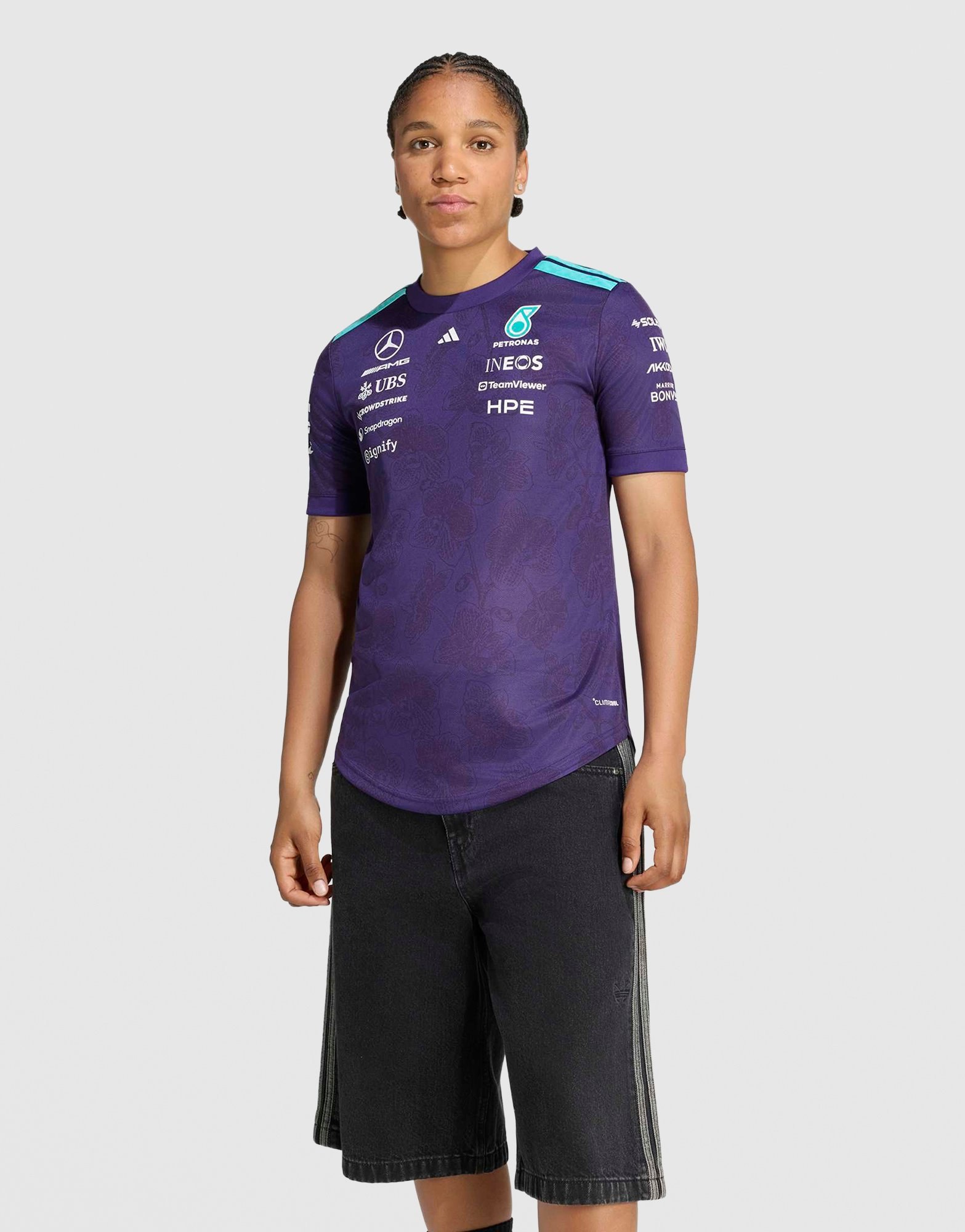 adidas Mercedes Amg Petronas Formula 1 Team Vanda Bloom Fahrertrikot