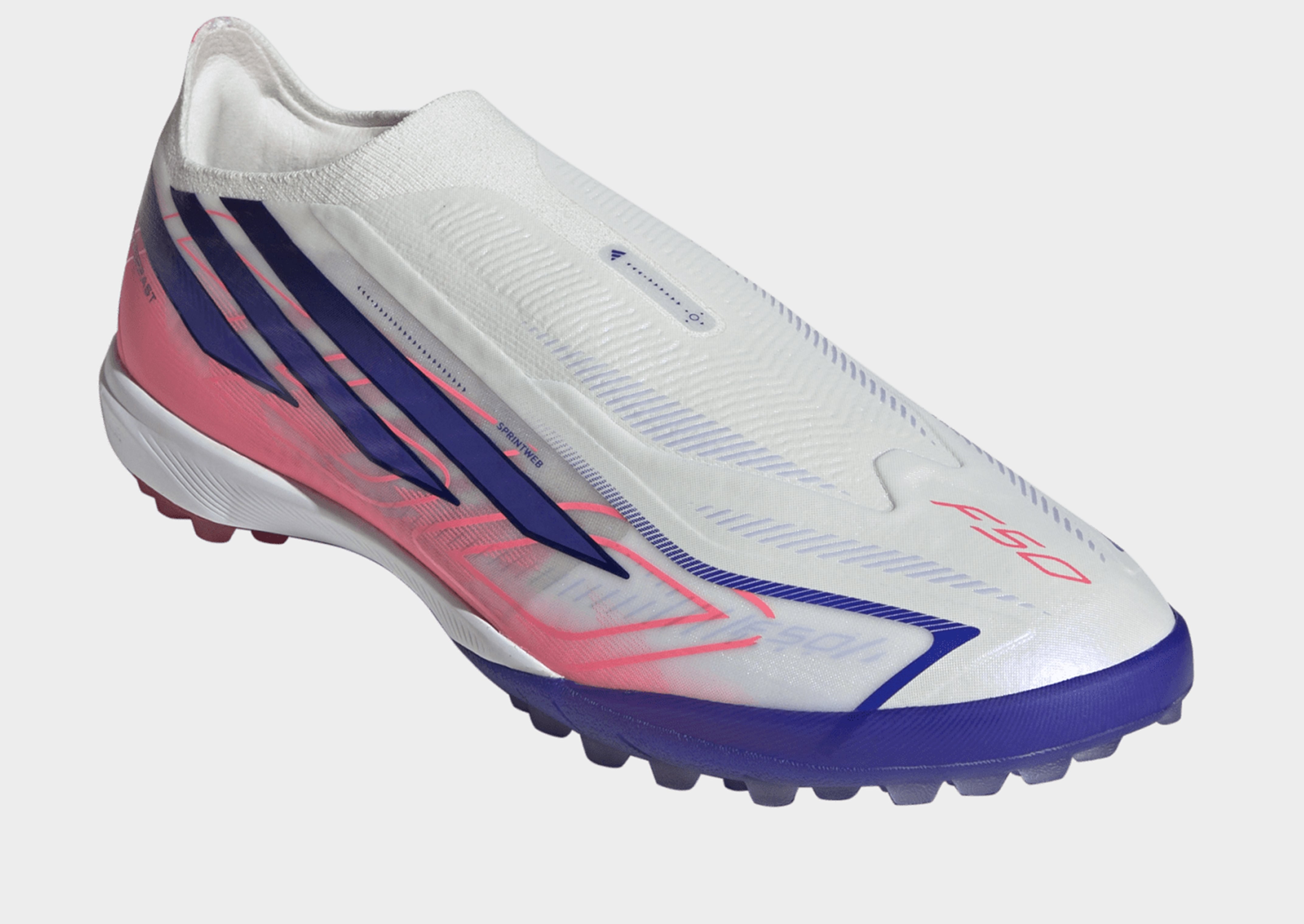 adidas F50 Hyperfast Pro Fußballschuh, Hybridrasen, Ohne Schnürsenkel