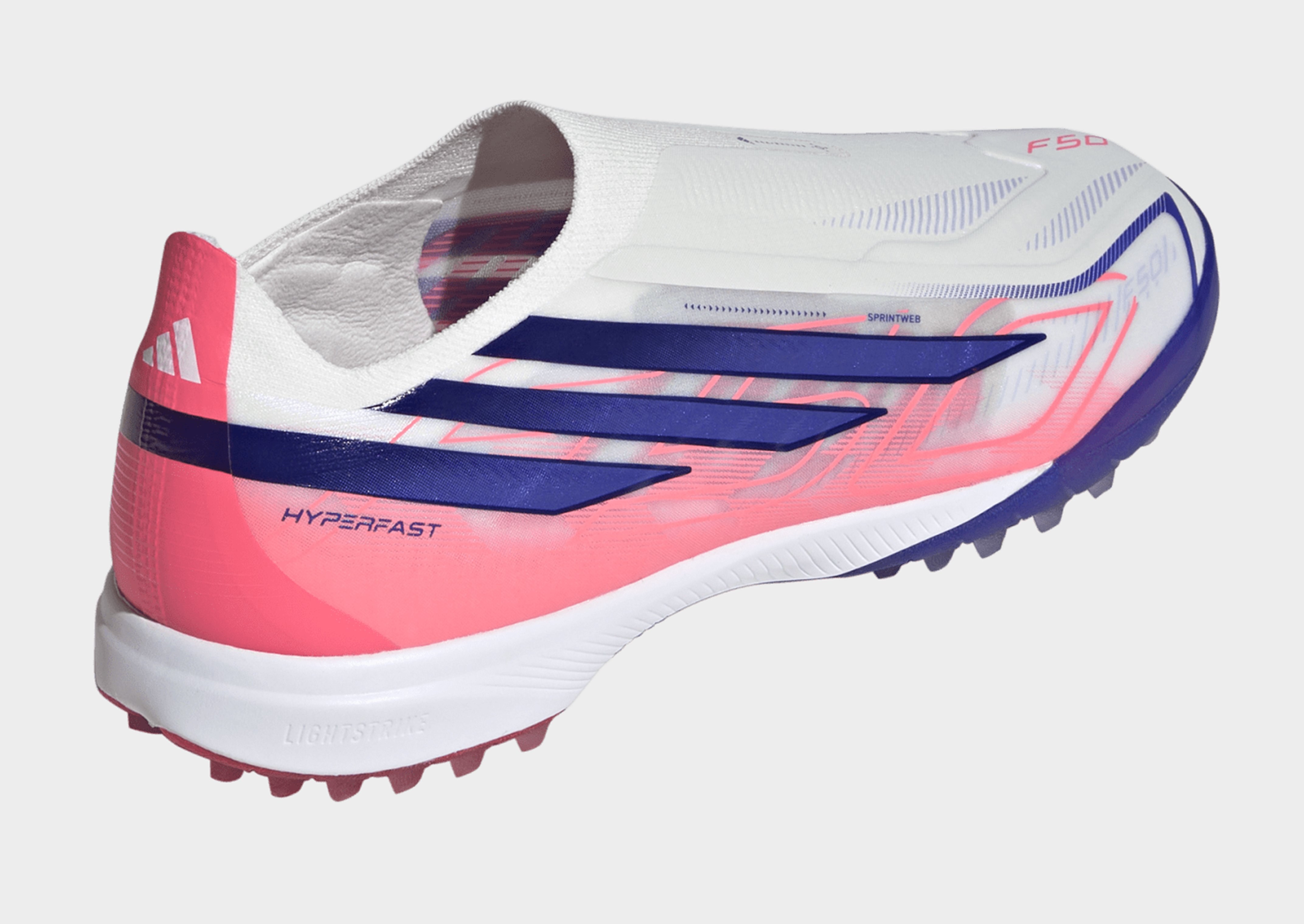 adidas F50 Hyperfast Pro Fußballschuh, Hybridrasen, Ohne Schnürsenkel
