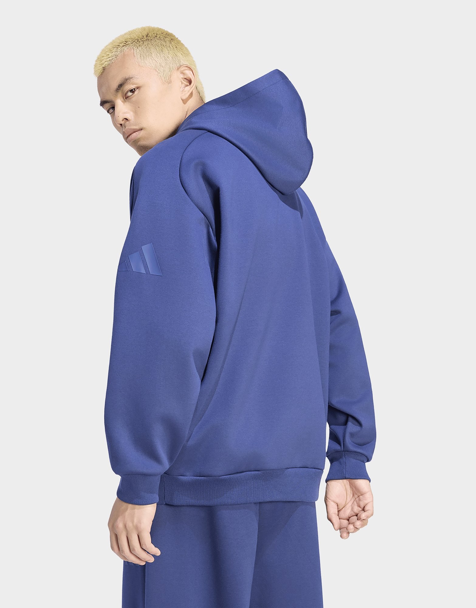 adidas Soft Lux Winter Knit Hoodie