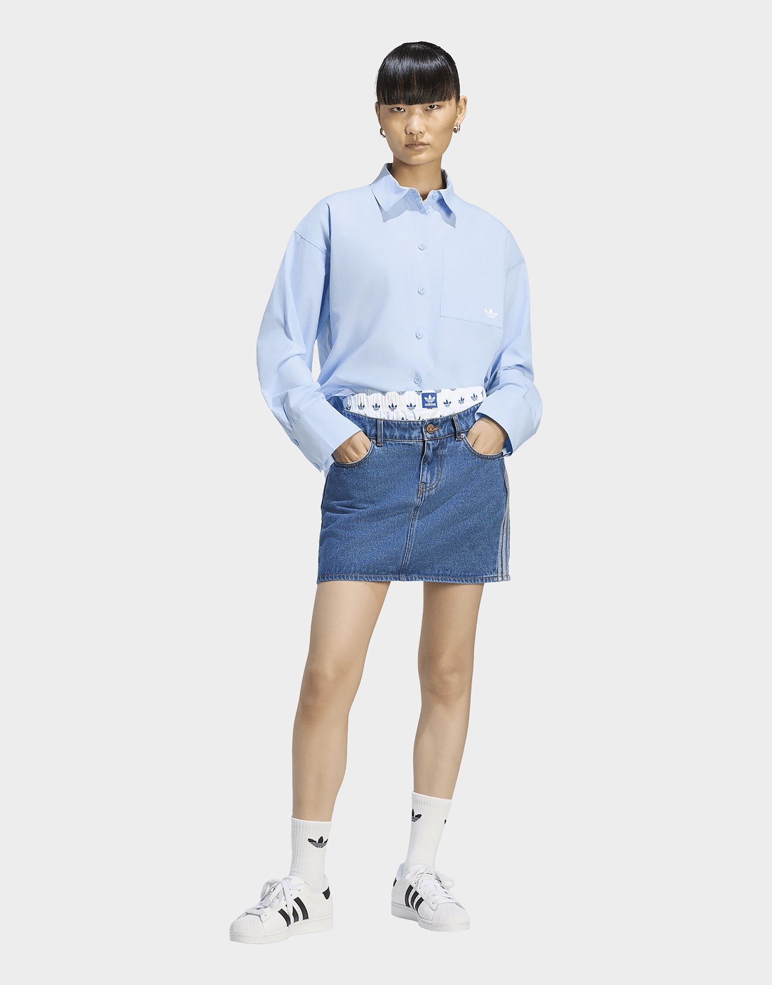 adidas Gestreiftes Hemd