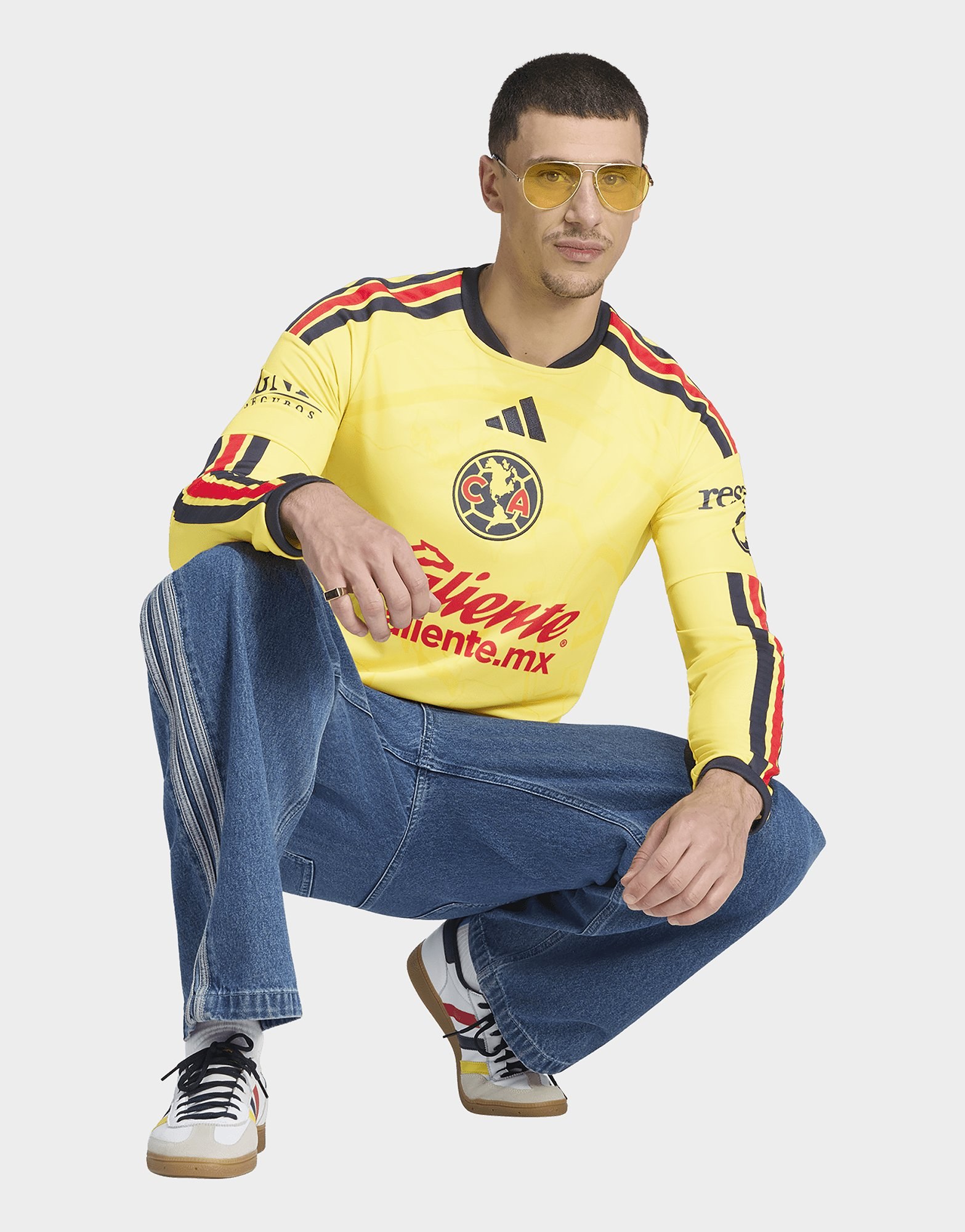 adidas Club America 26/27 Heimtrikot, Langärmelig
