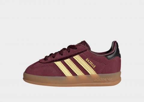 adidas Gazelle Hallenschuh, Komfortverschluss, Elastische Schnürsenkel