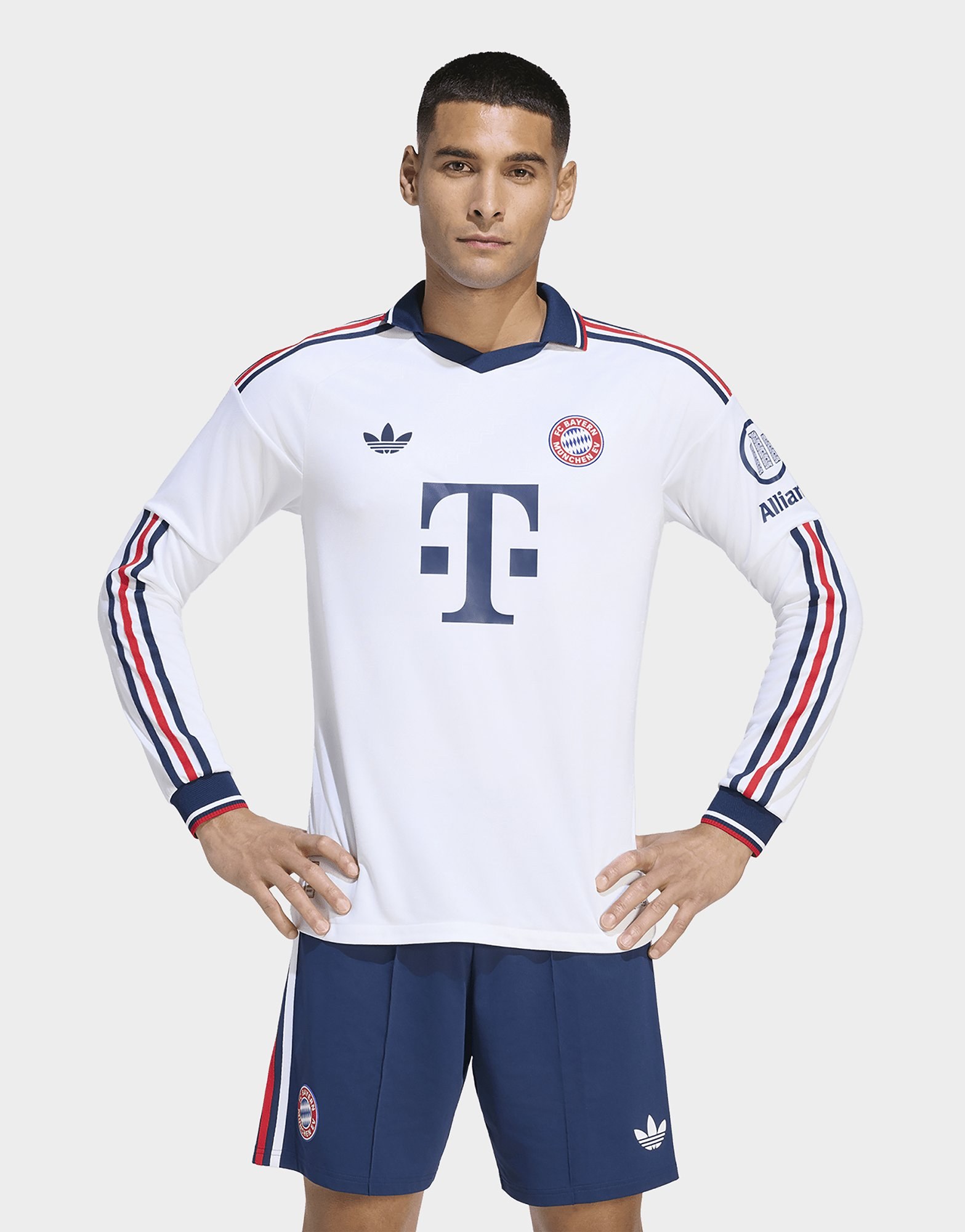 adidas Fc Bayern München 26/27 Authentic Auswärtstrikot, Langärmelig