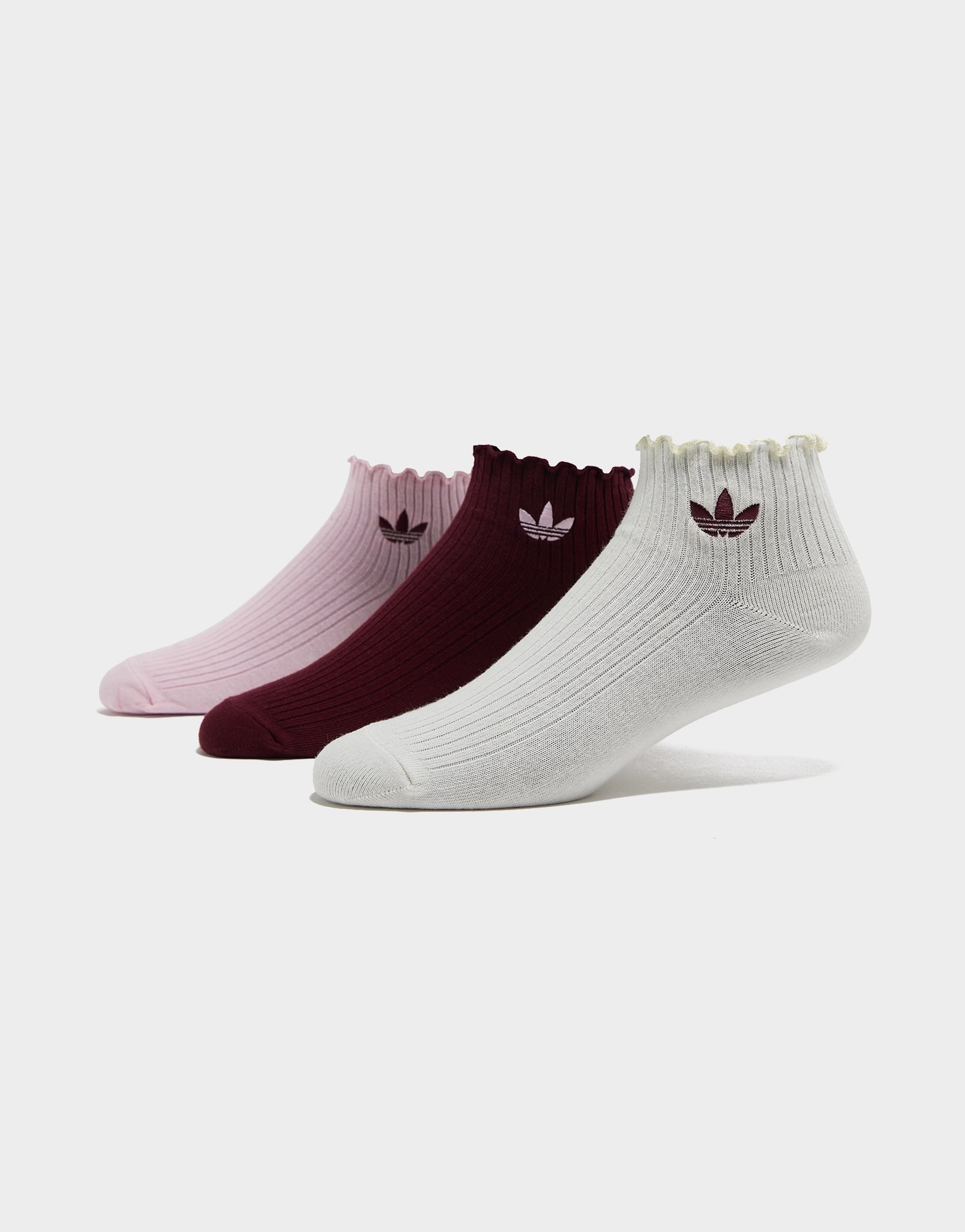 adidas Originals 3er-Pack Ruffle Socken