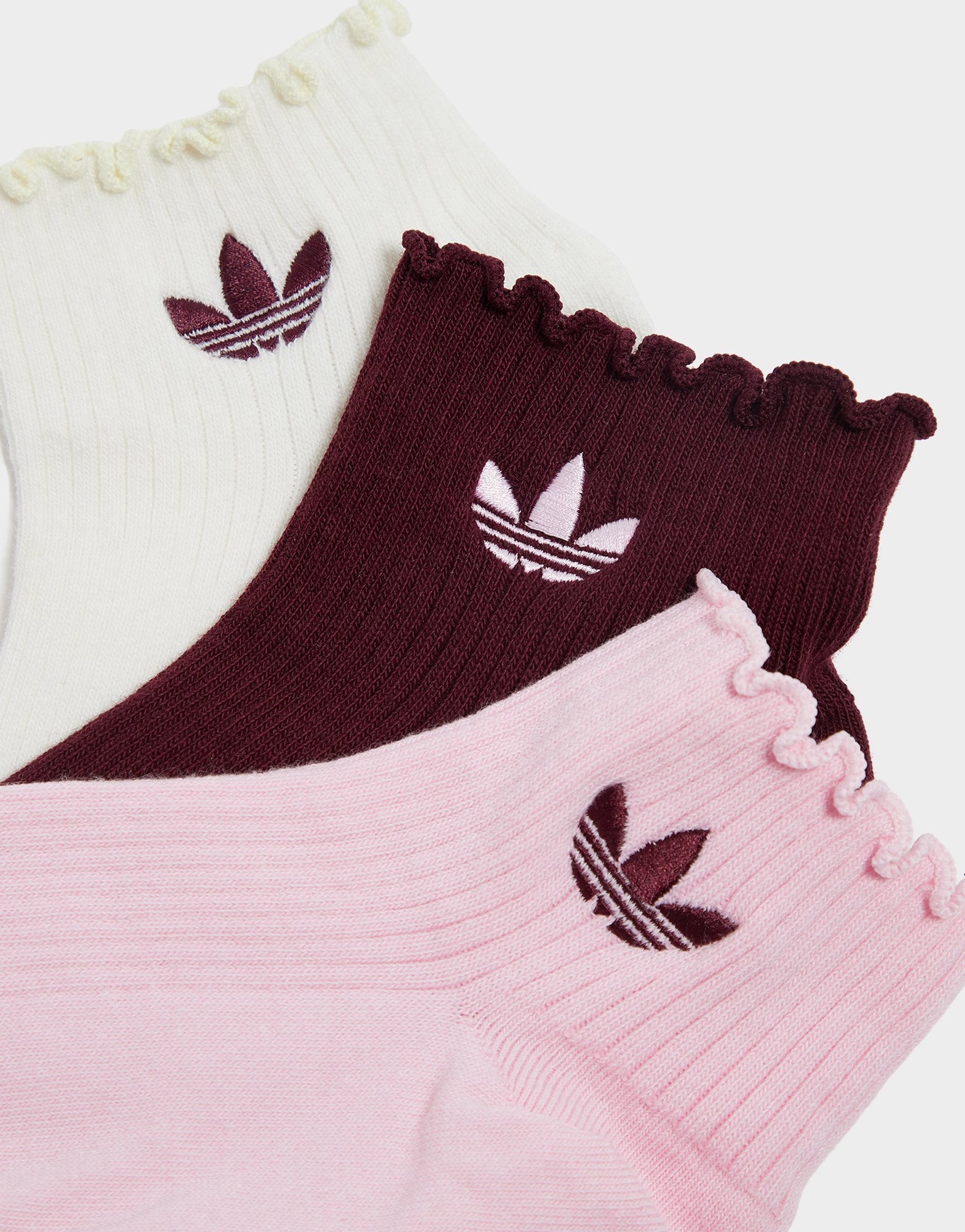 adidas Originals 3er-Pack Ruffle Socken