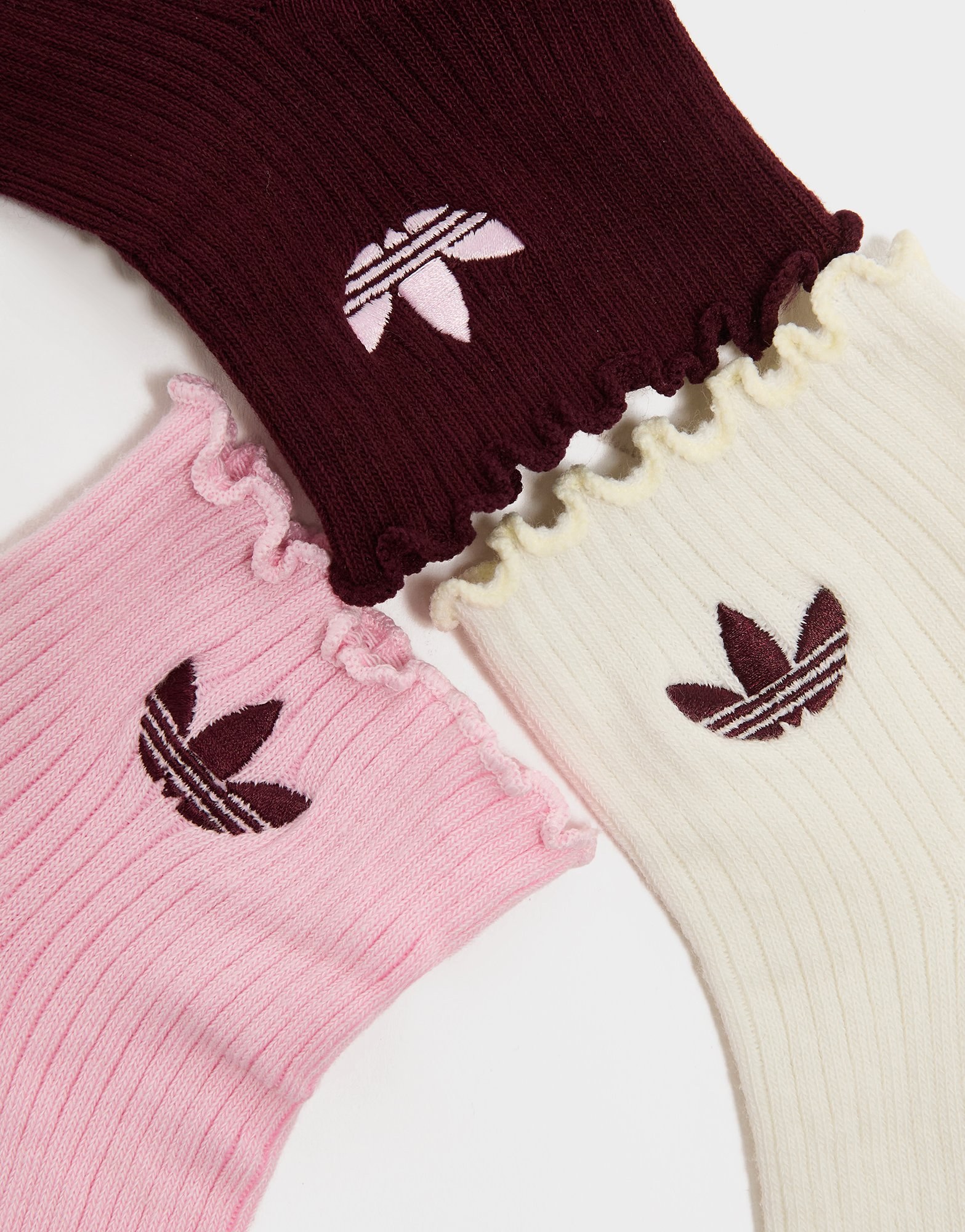 adidas Originals 3er-Pack Ruffle Socken