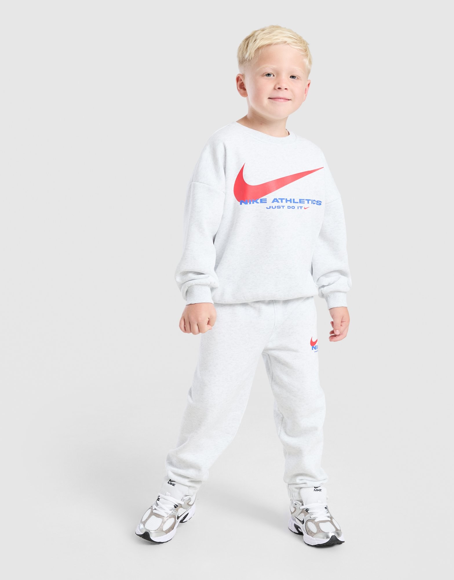 Nike Swoosh Fleece Tracksuit Children