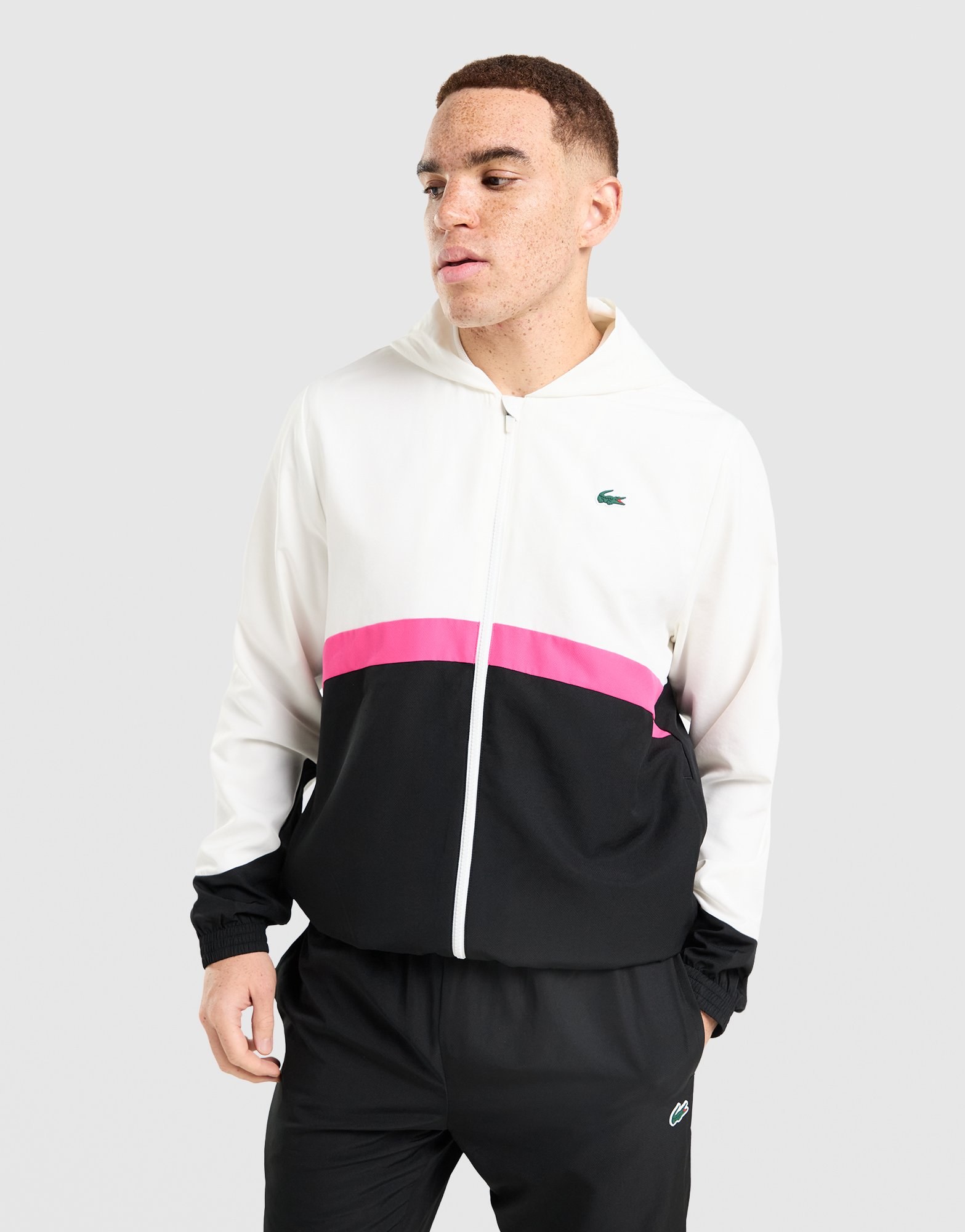 Lacoste Colour Block Woven Tracksuit