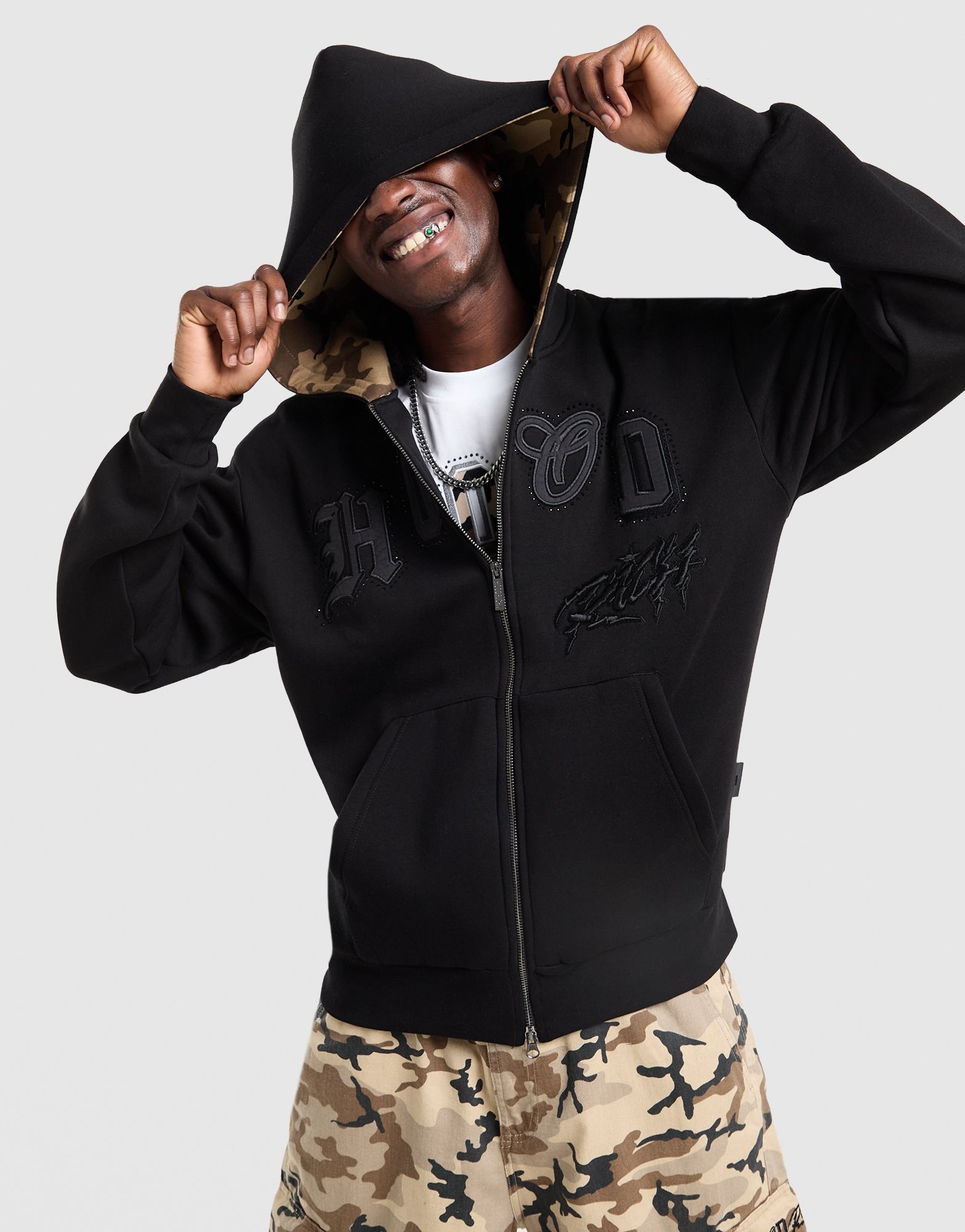Hoodrich Camo Iron Full-Zip Hoodie