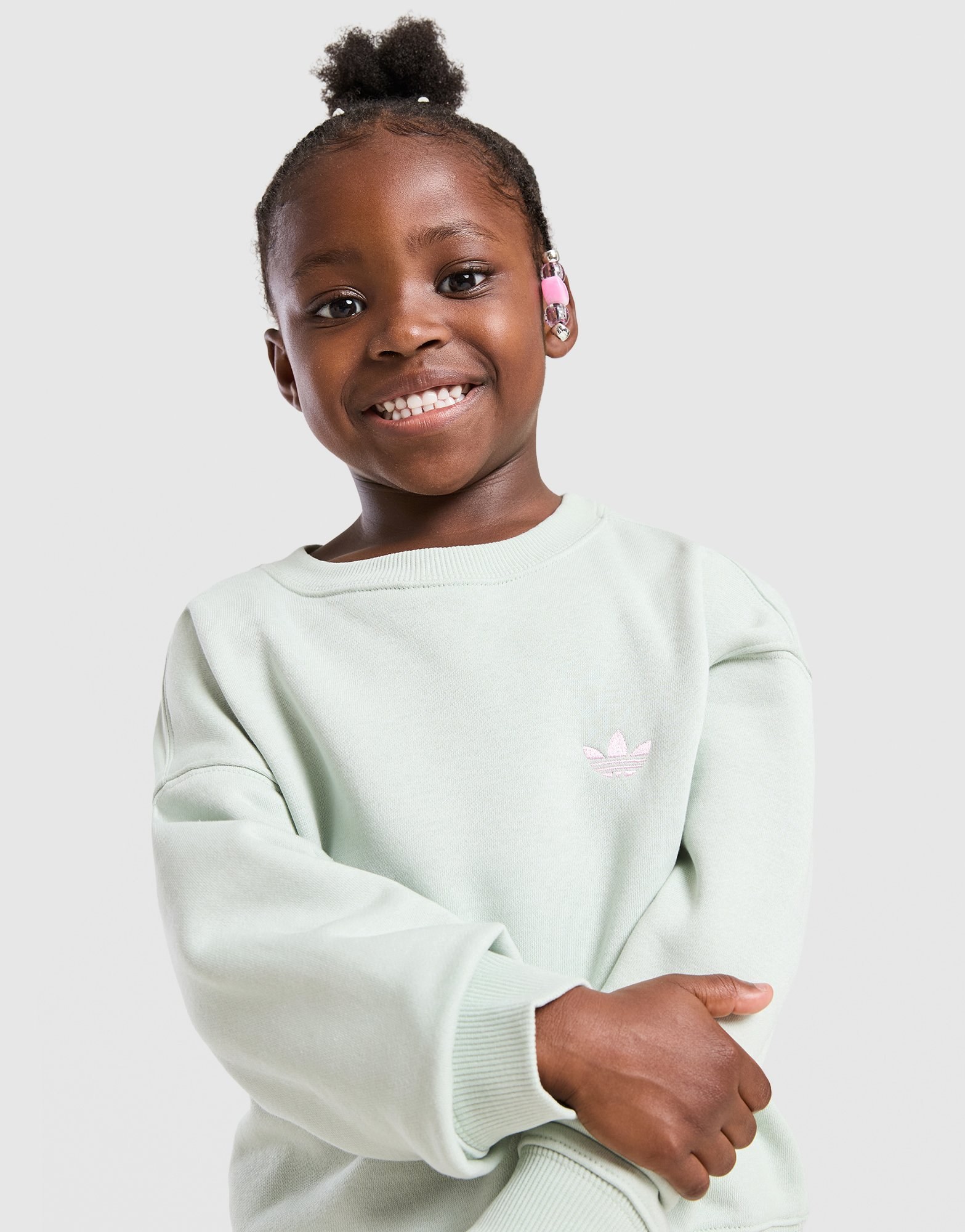 adidas Originals Girls' Trefoil Essential Trainingsanzug Kleinkinder