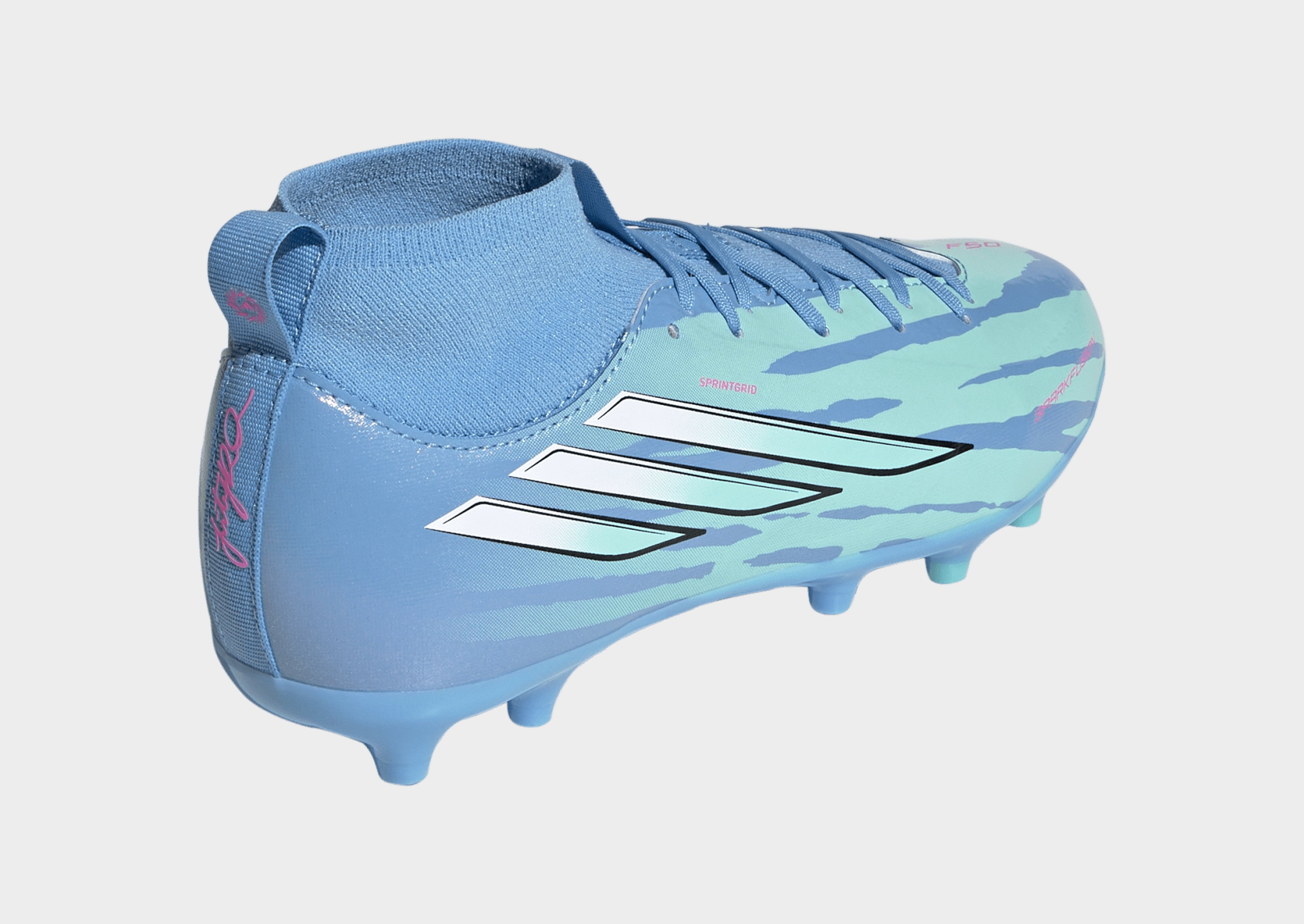 adidas F50 Sparkfusion League Kids Mid-cut Fußballschuh Trinity Rodman, Feste Böden/kunstrasen