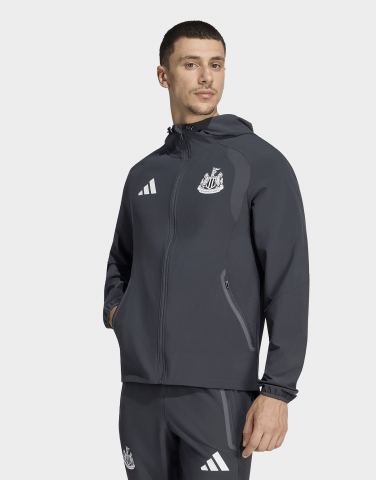 adidas Newcastle United Tiro Travel Windbreaker, Durchgehender Reißverschluss