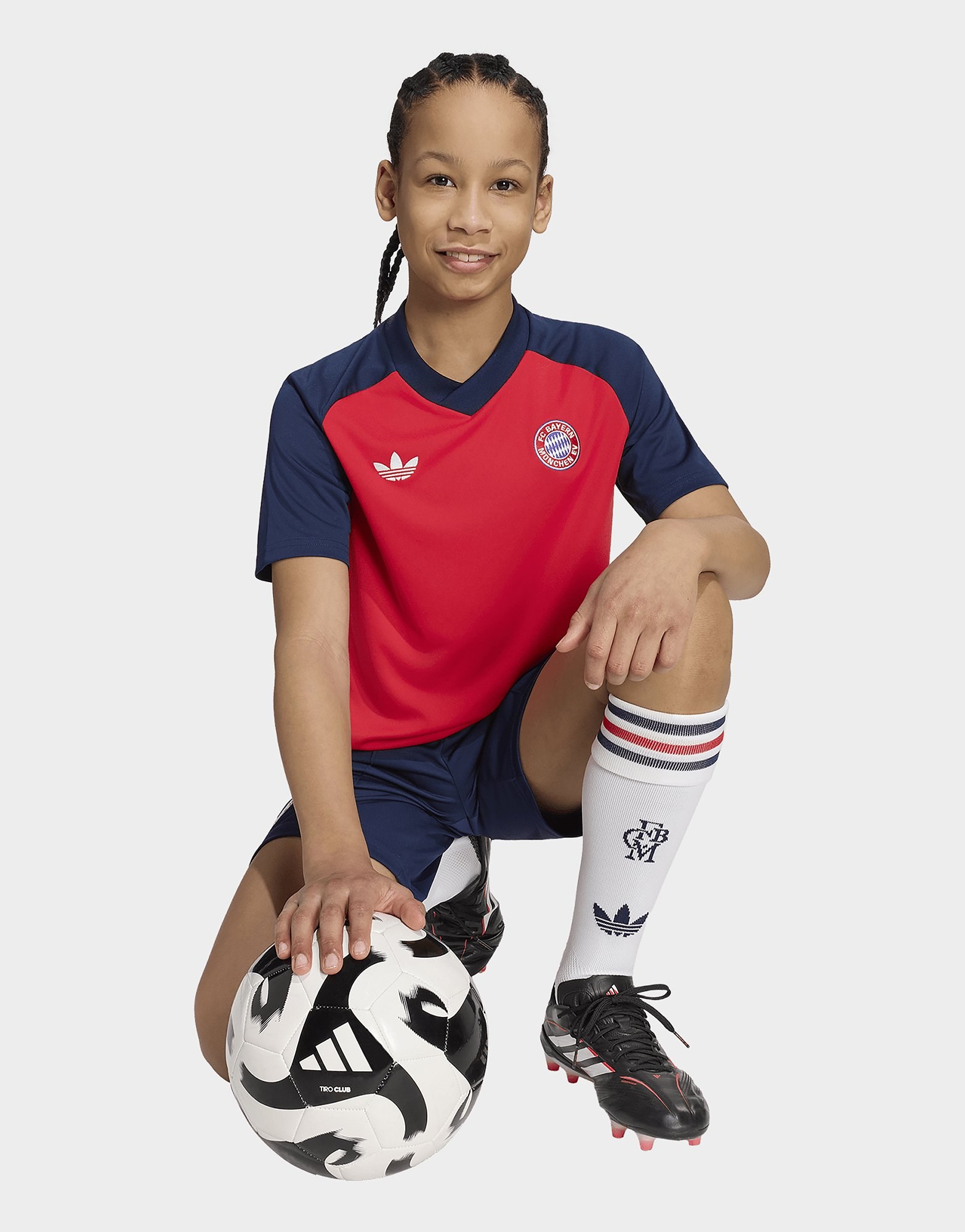 adidas FC Bayern München 26/27 Kids Pre-Match Trikot
